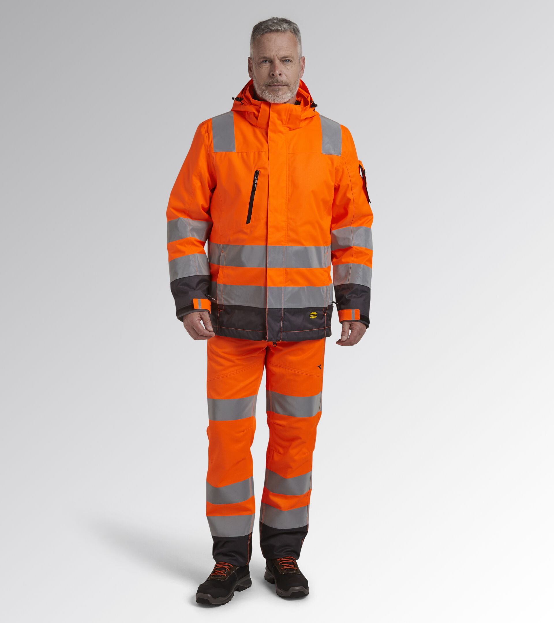 Giacca da lavoro HV JACKET ISO 20471 ARANCIONE FLUO ISO20471 - Utility