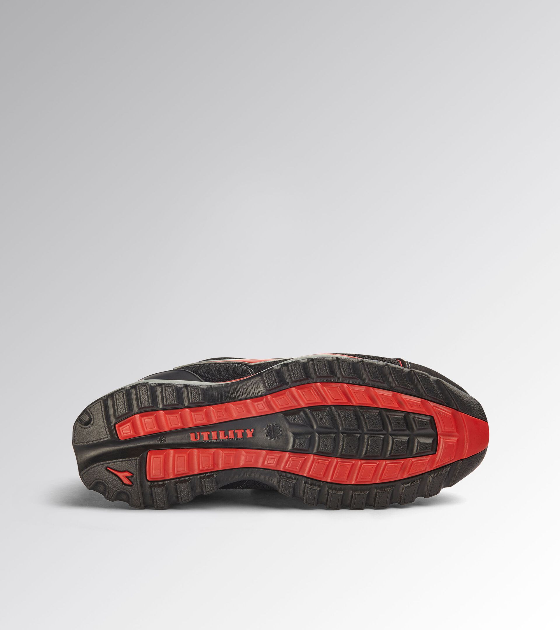 GLOVE MONSTER LOW S1PS FO HRO, BLACK/RED, hi-res