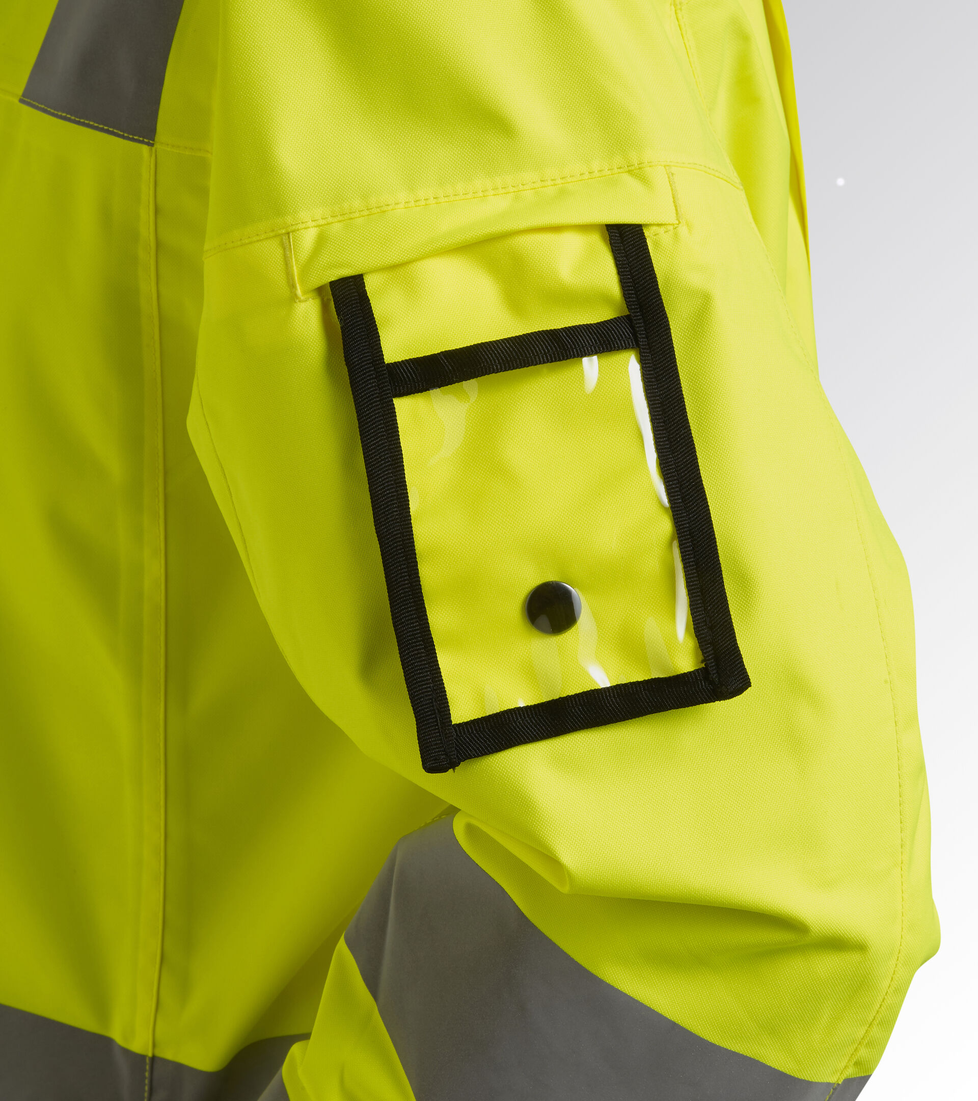 HV JACKET ISO 20471 EXTERNAL SHELL, FLUORESCENT YELLOW ISO20471, hi-res