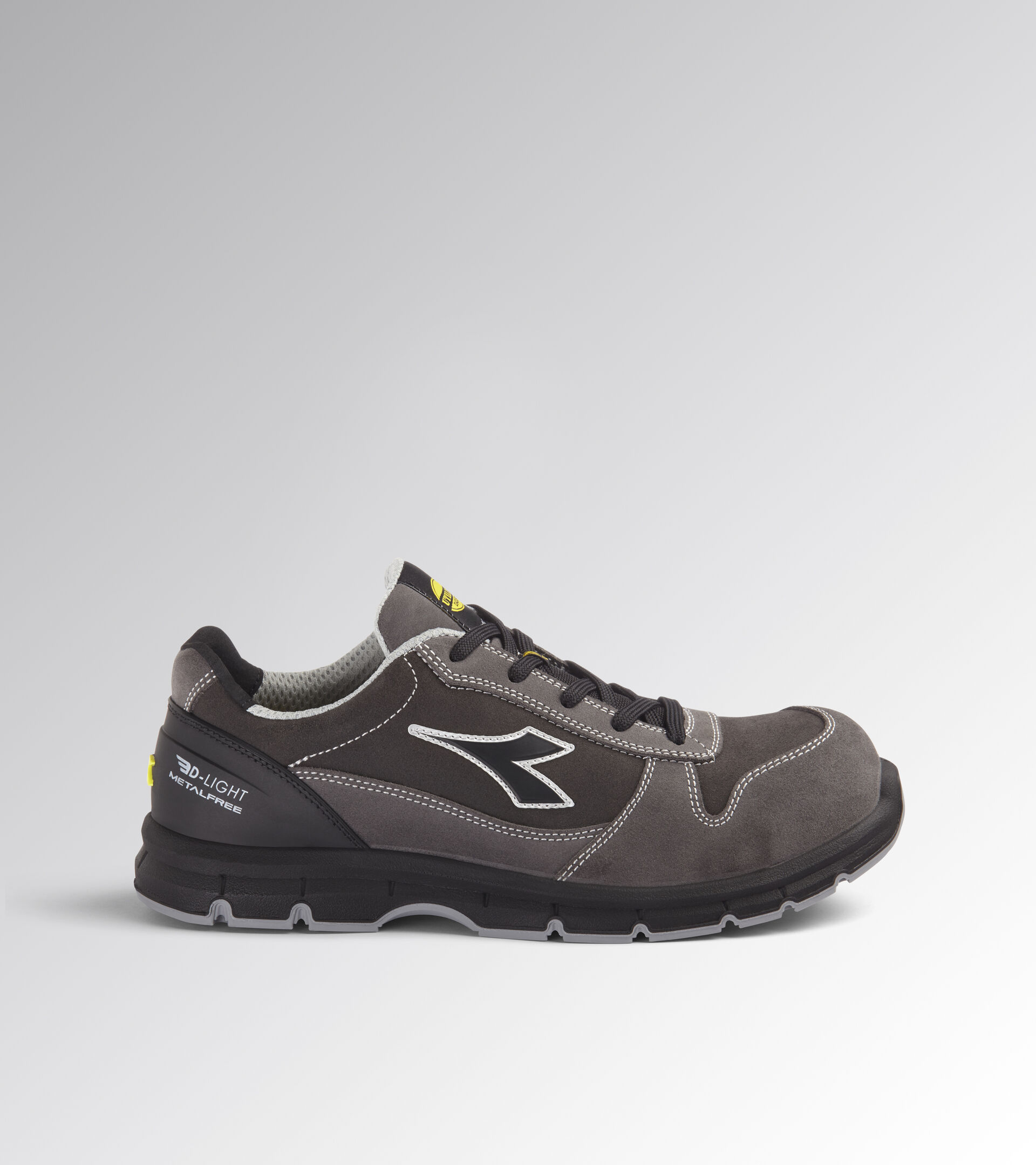 Chaussure de securité basses RUN LOW MET FREE S3L FO SR ESD GRIS ACIER/ANTHRACITE - Utility