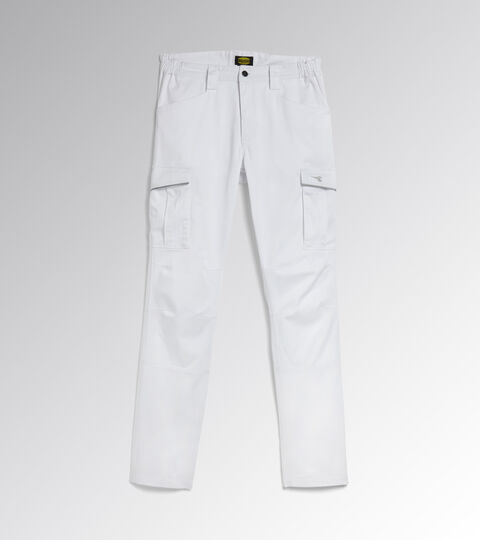 Work trousers PANT STAFF STRETCH CARGO OPTICAL WHITE - Utility