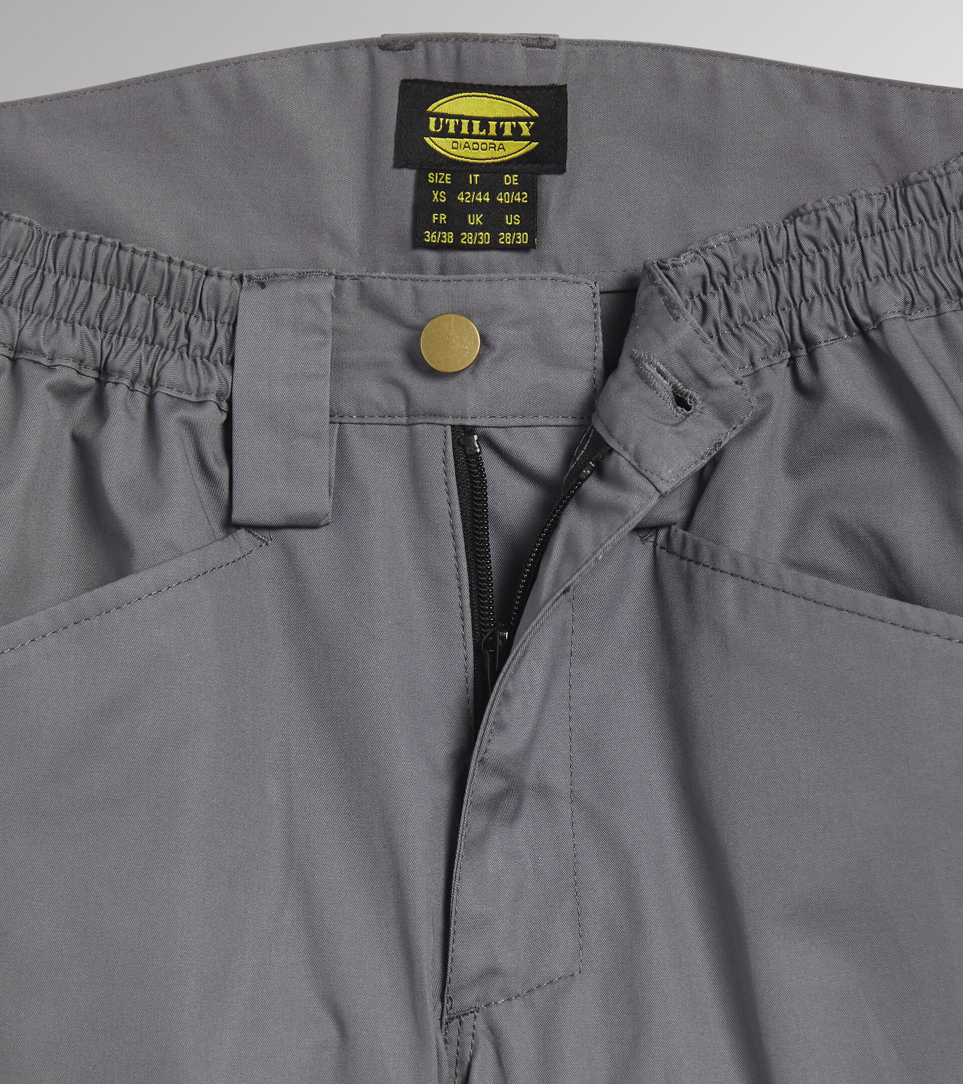 Work trousers PANT STAFF LIGHT CARGO COTTON STEEL GRAY - Utility