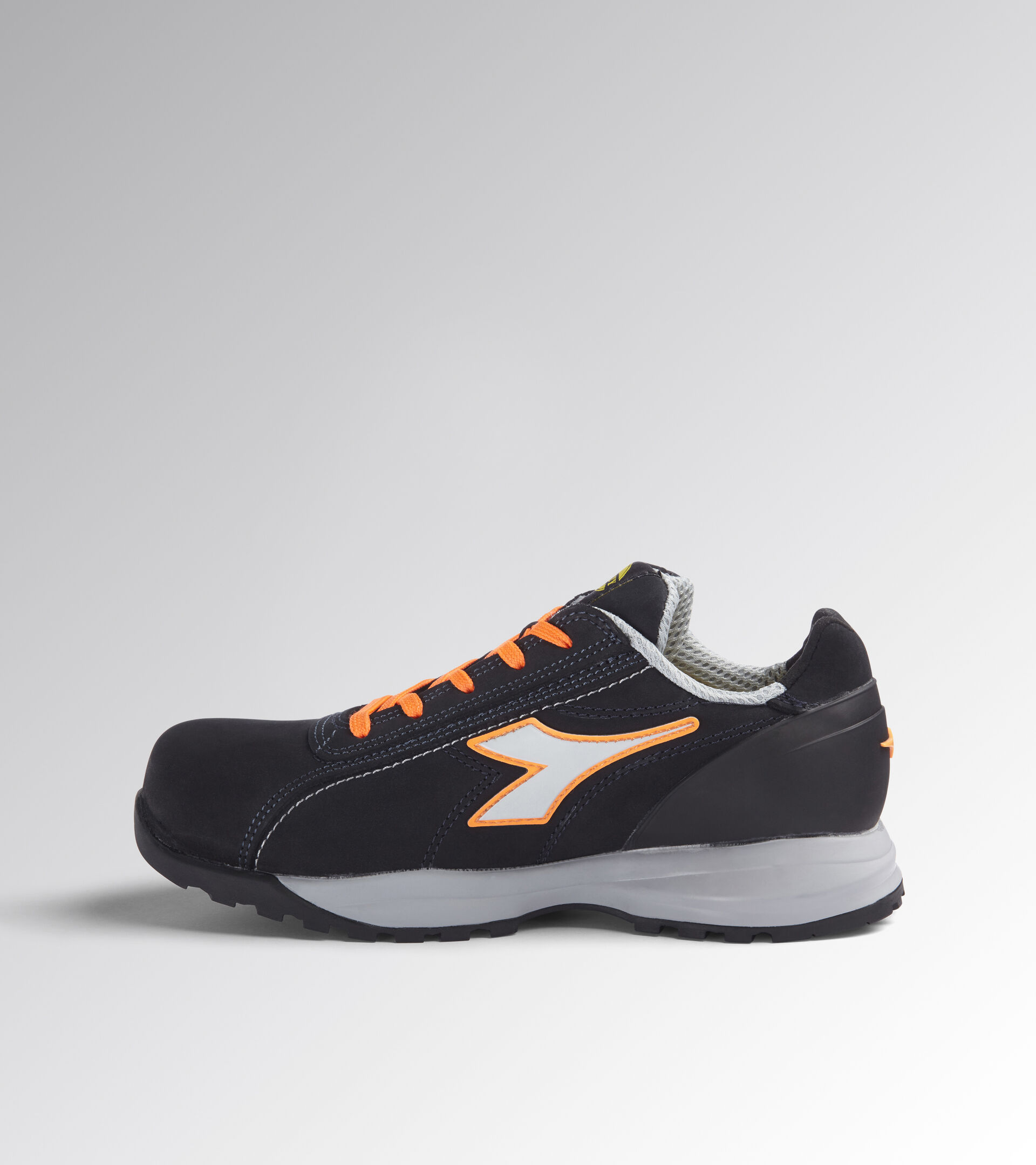 GLOVE MDS LOW S3 HRO SRC, DARK NAVY/ORANGE FLUO, hi-res