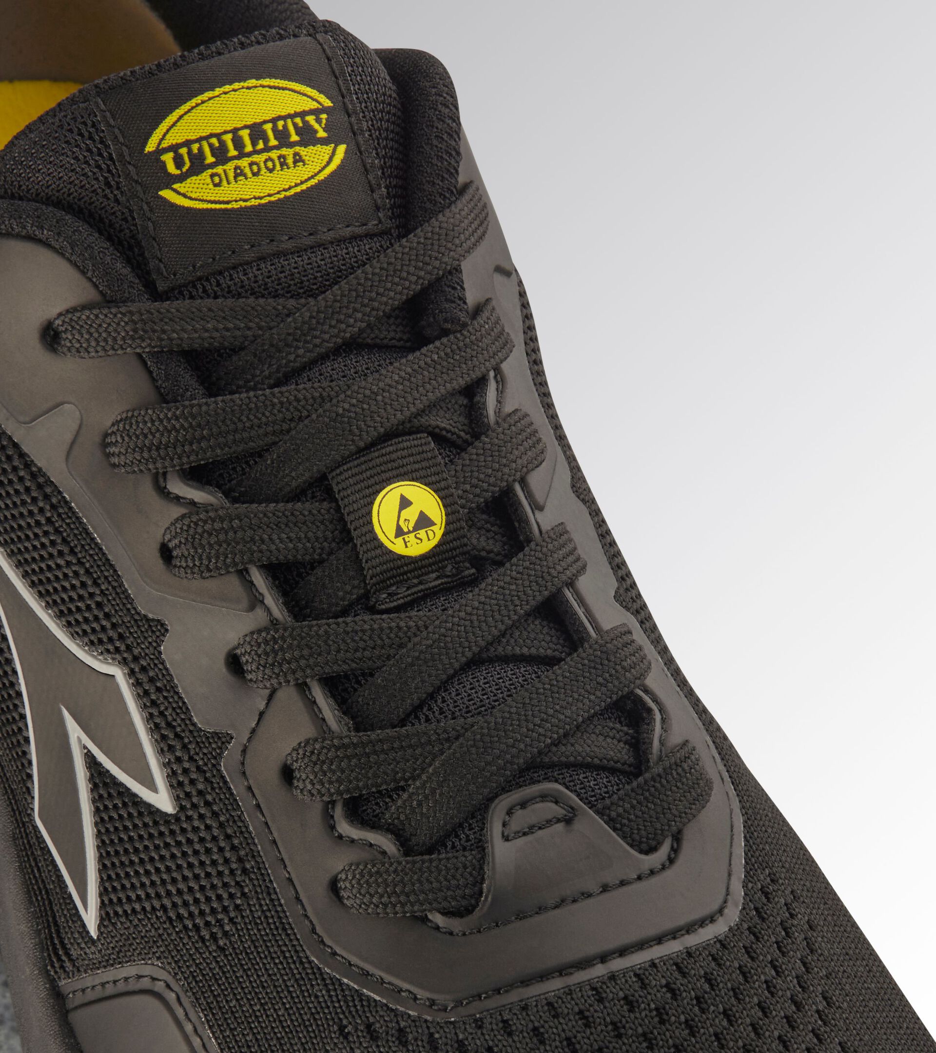 Low-top work shoes CREW EVO O1 SR ESD BLACK - Utility