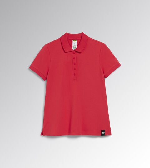 Polo manica corta da lavoro - Donna POLO MC ATHENA ROSSO IBISCO - Utility