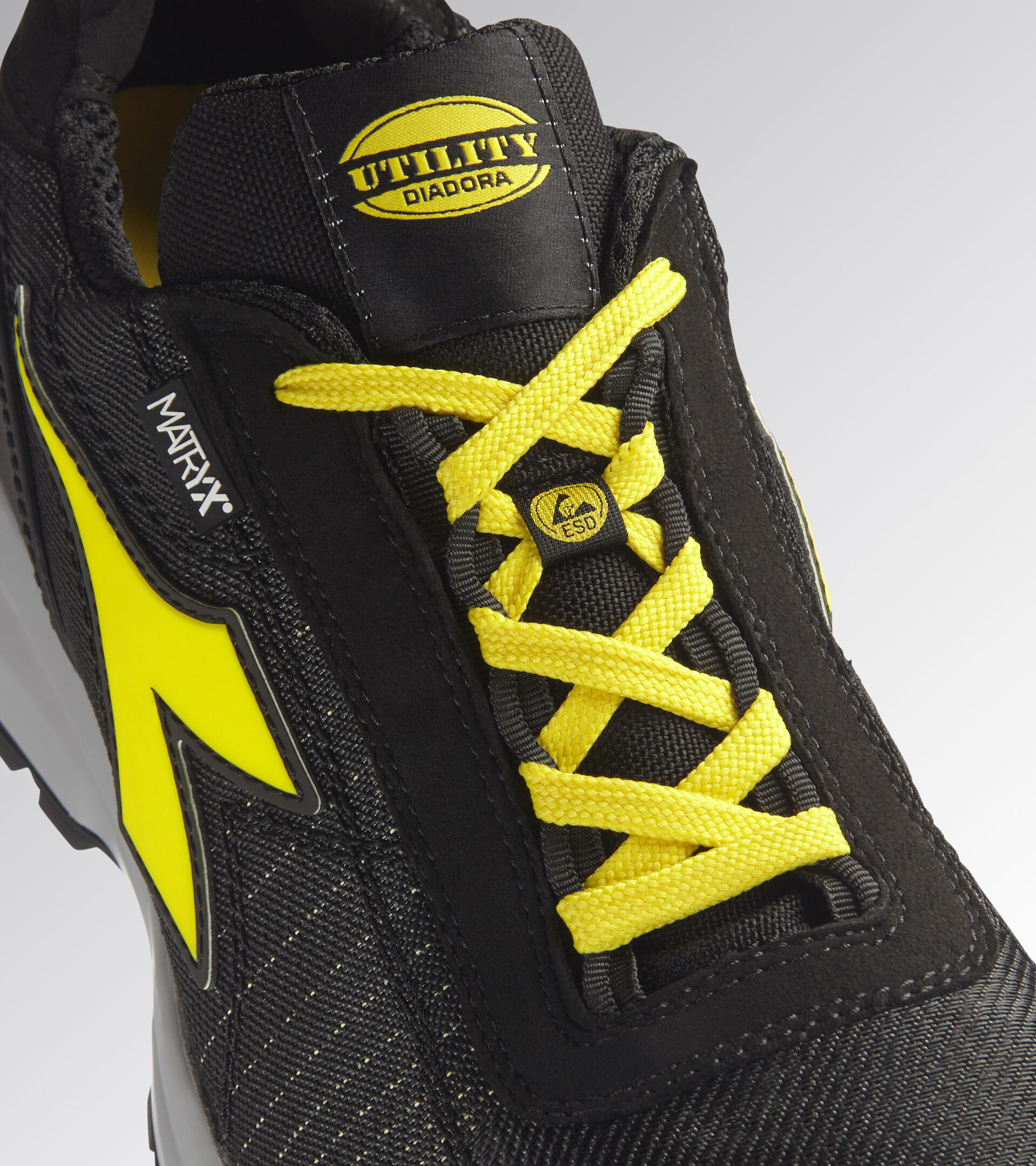 GLOVE MDS MTX LOW S1P HRO SRC ESD, BLACK/YELLOW, hi-res