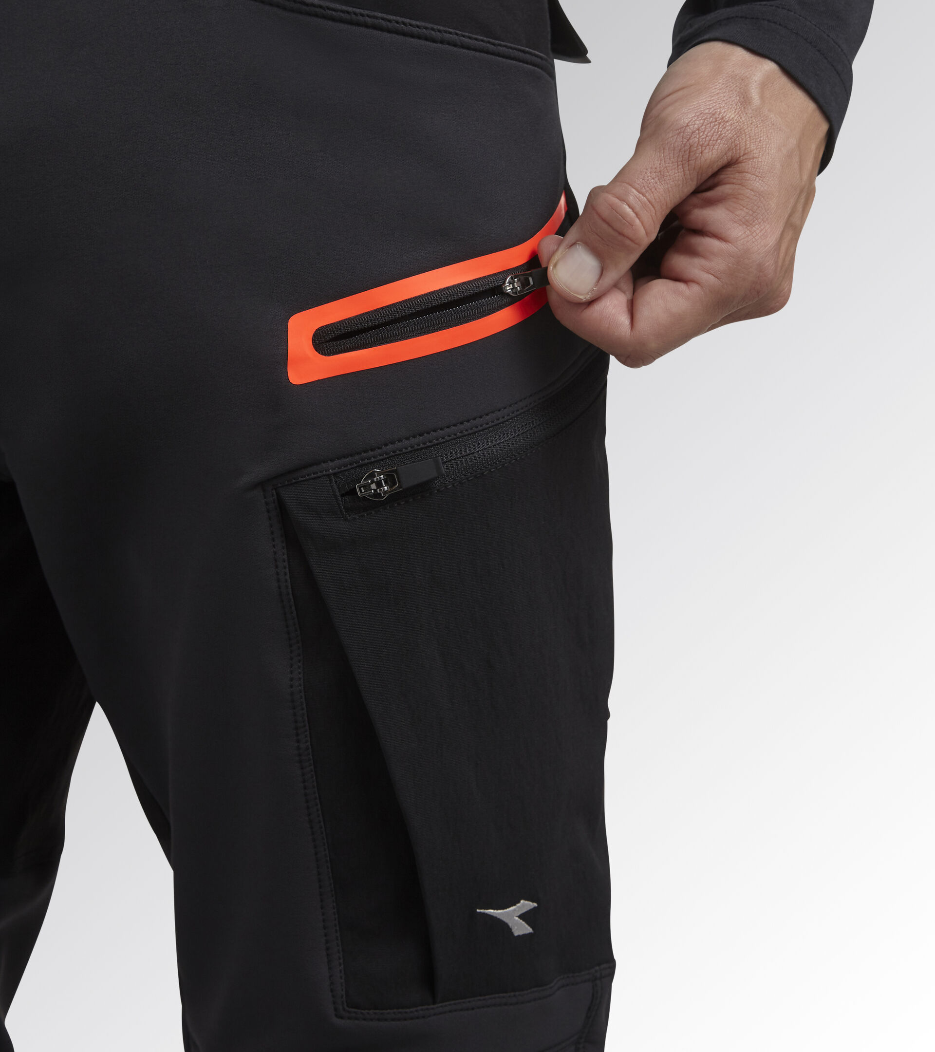 Work trousers PANT HYBRID PERFORMANCE BLACK/PHANTOM - Utility