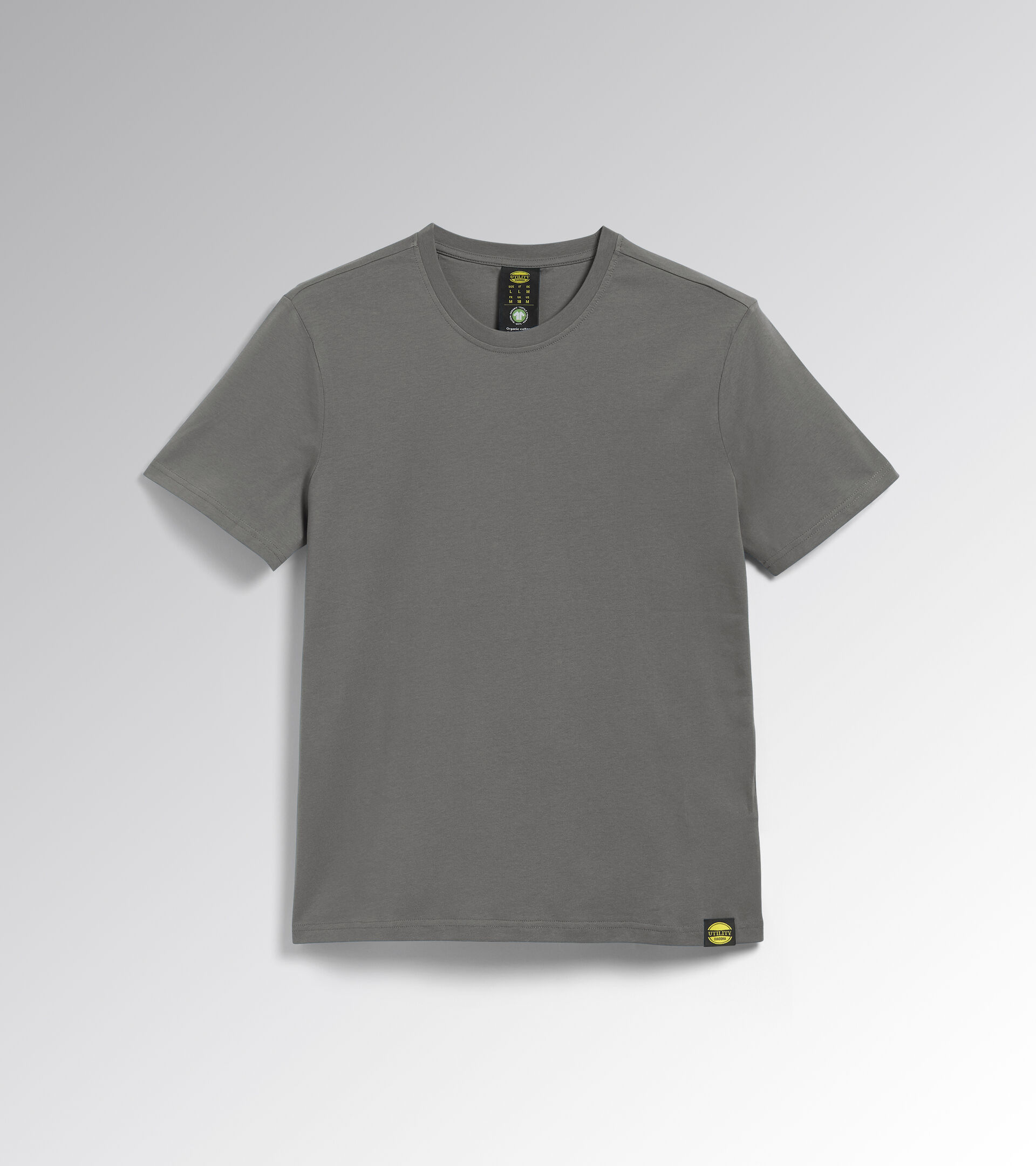 Camiseta manga corta de trabajo T-SHIRT MC ATONY ORGANIC GRIS ACERO - Utility