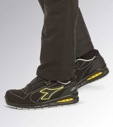 Sicherheitsschuh RUN NET AIRBOX BOA LOW S3S FO SR SCHWARZ/SCHWARZ - Utility