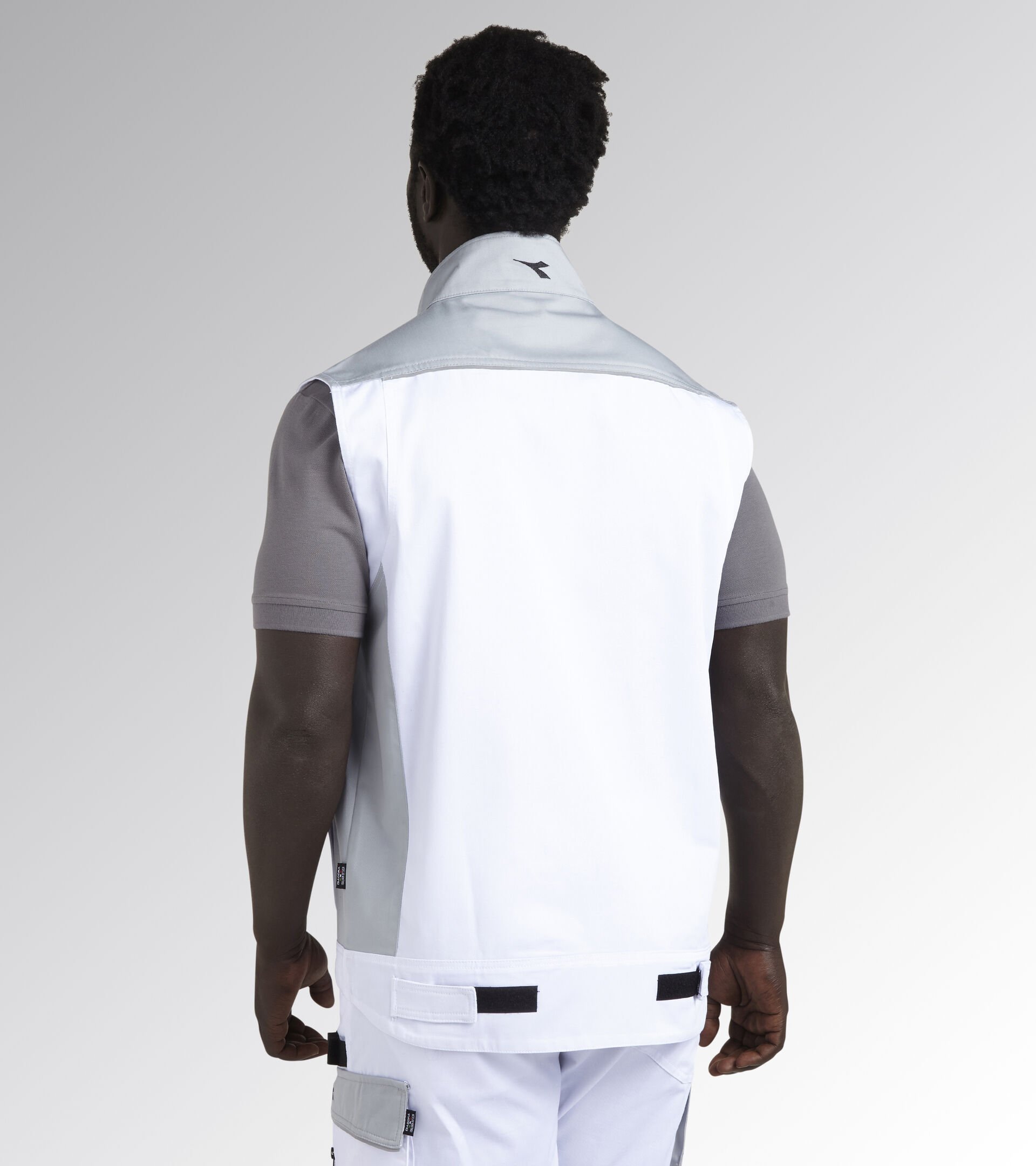 Work gilet VEST EASYWORK LIGHT OPTICAL WHITE - Utility