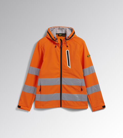 Giacca da lavoro SOFTSHELL HV 20471:2013 3 ARANCIONE FLUO ISO20471 - Utility