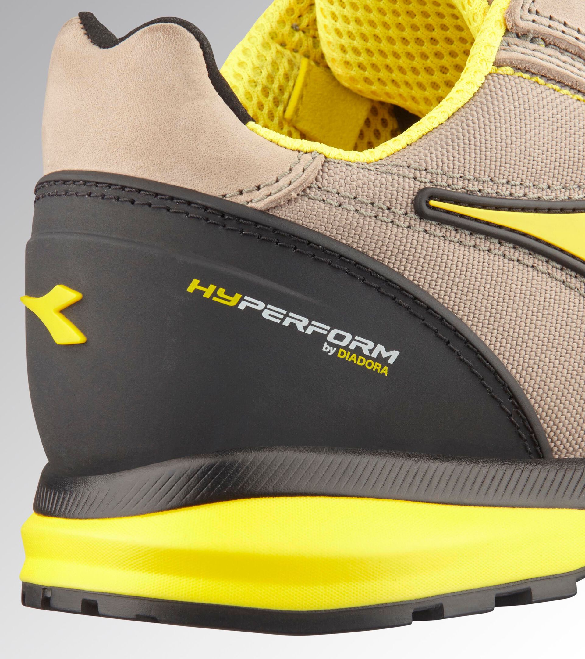 Low-top S3S safety shoes GLOVE HYPER LOW S3S FO HRO SR ESD MOON ROCK GREY - Utility