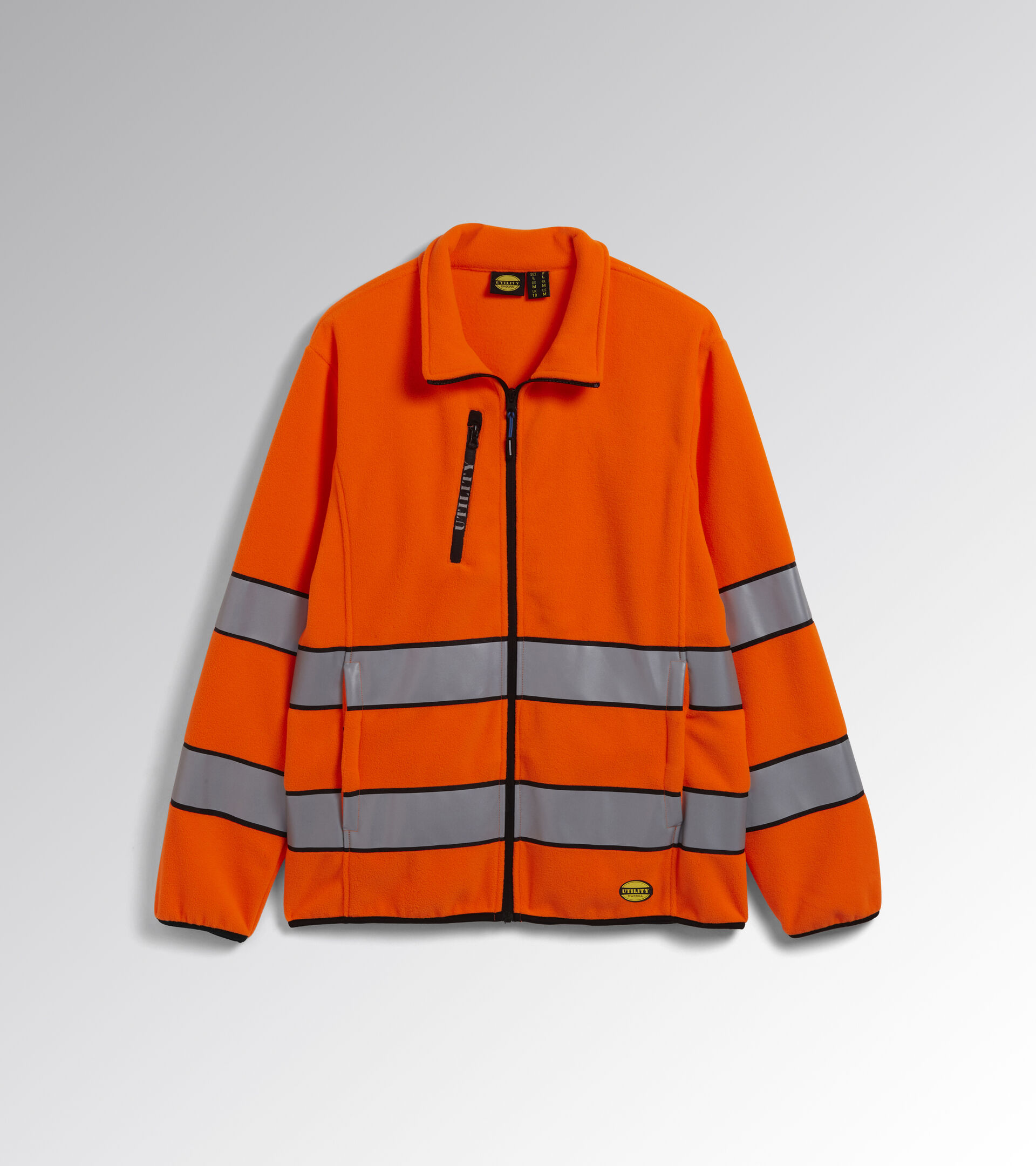 Arbeits-Sweater SWEAT PILE HV 20471:2013 3 LEUCHT ORANGE ISO20471 - Utility