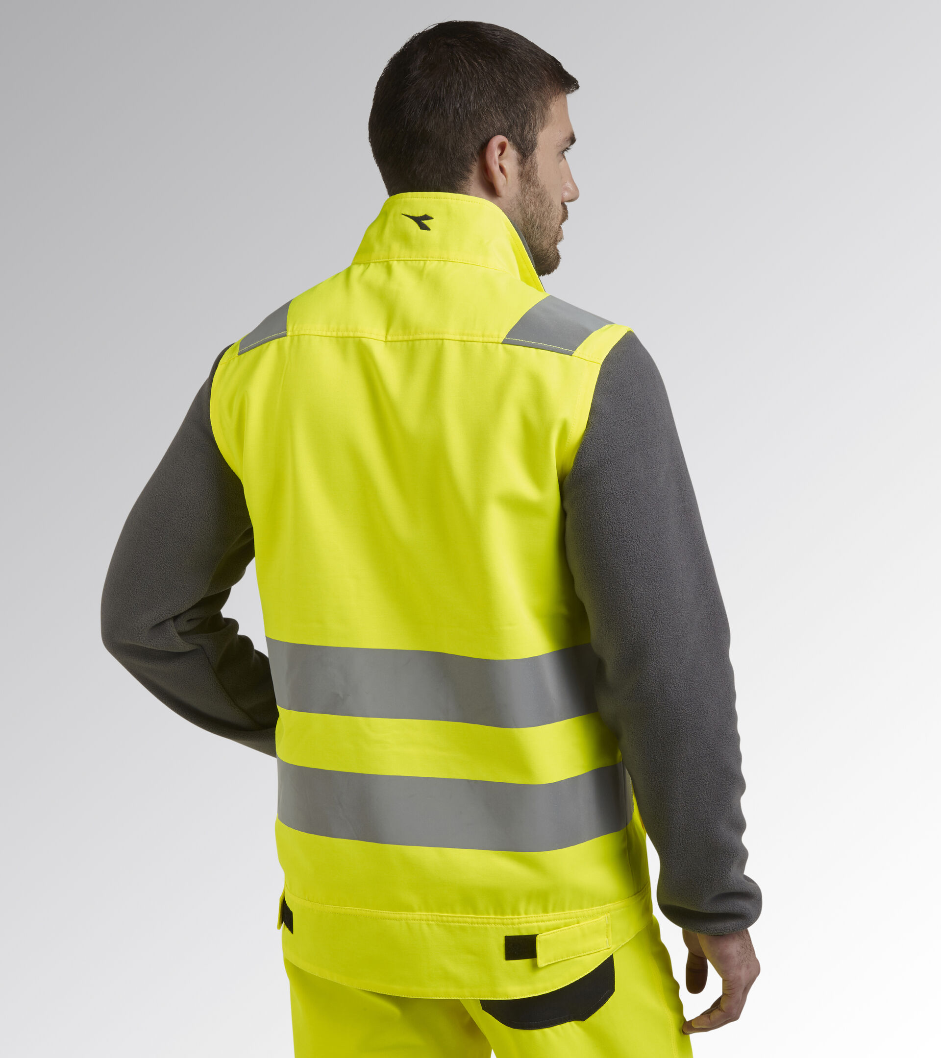 HV VEST ISO 20471, FLUORESCENT YELLOW ISO20471, hi-res