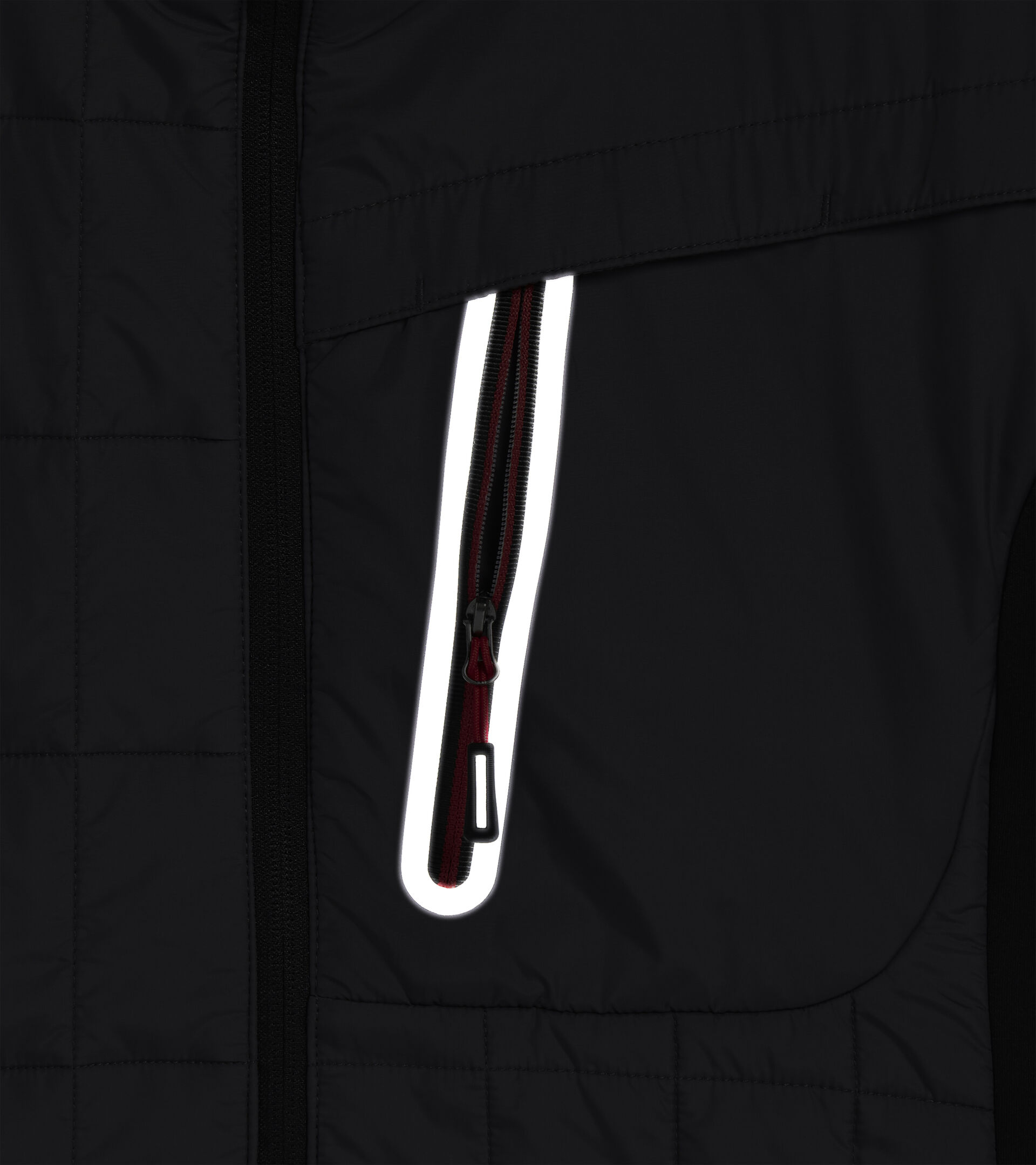 LIGHT PADDED JACKET TECH, ASPHALT, hi-res