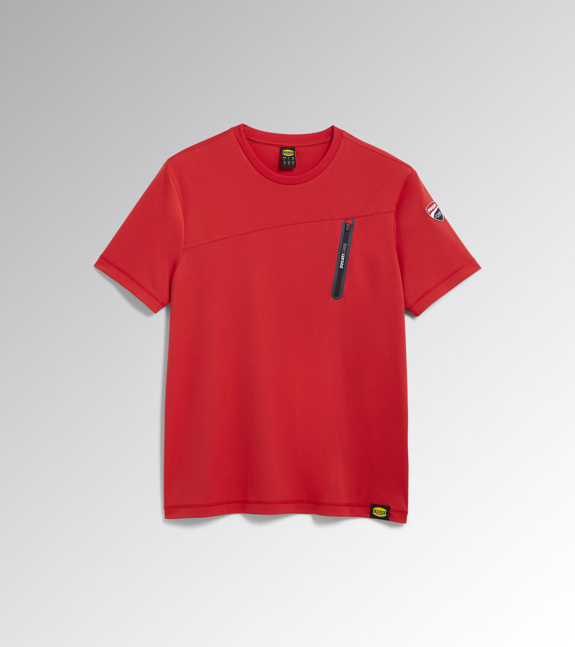 Camiseta manga corta - Diadora Utility x Ducati Corse T-SHIRT PLUS DUCATI DUCATI MGP ROJO - Utility