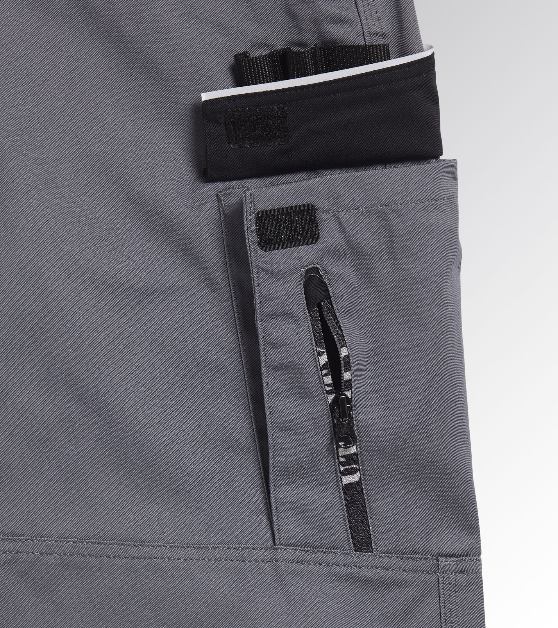 Arbeits-Bermuda-Shorts BERMUDA EASYWORK LIGHT STAHLGRAU - Utility