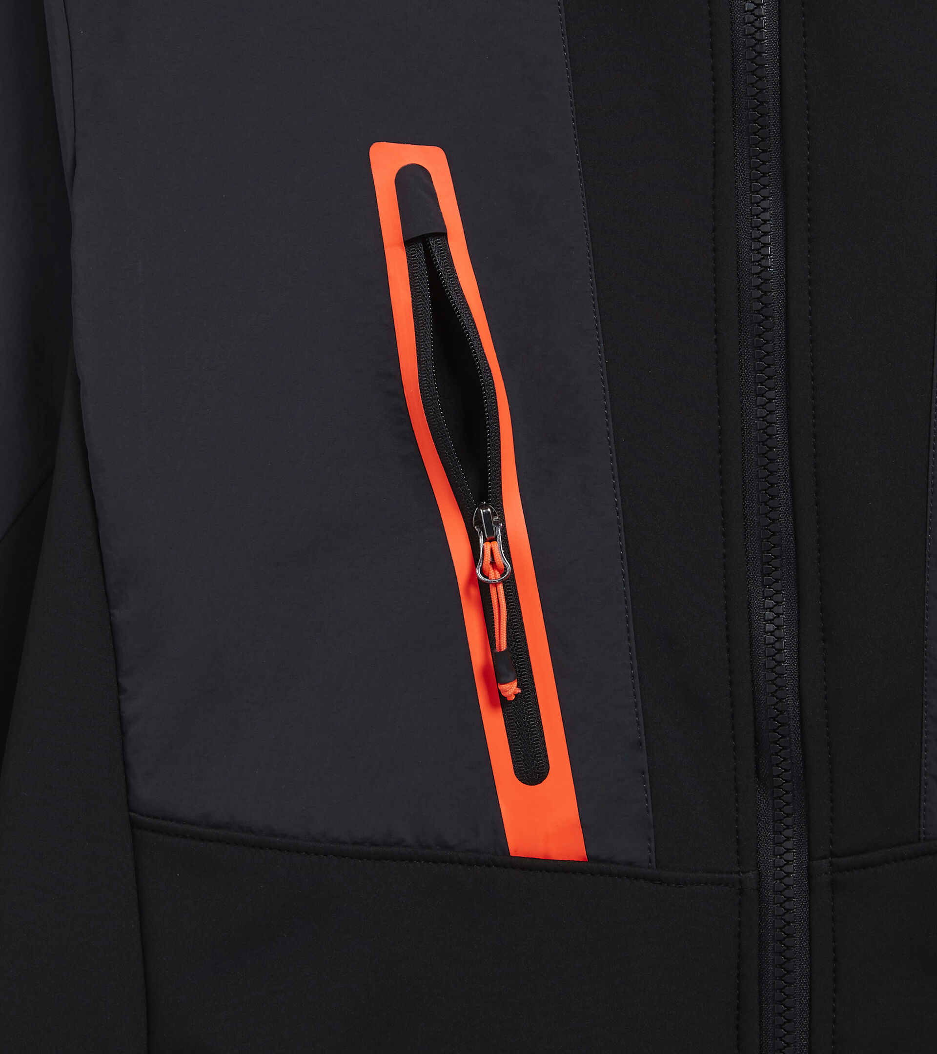 Giacca da lavoro SOFTSHELL HYBRID NERO/NERO FANTASMA - Utility