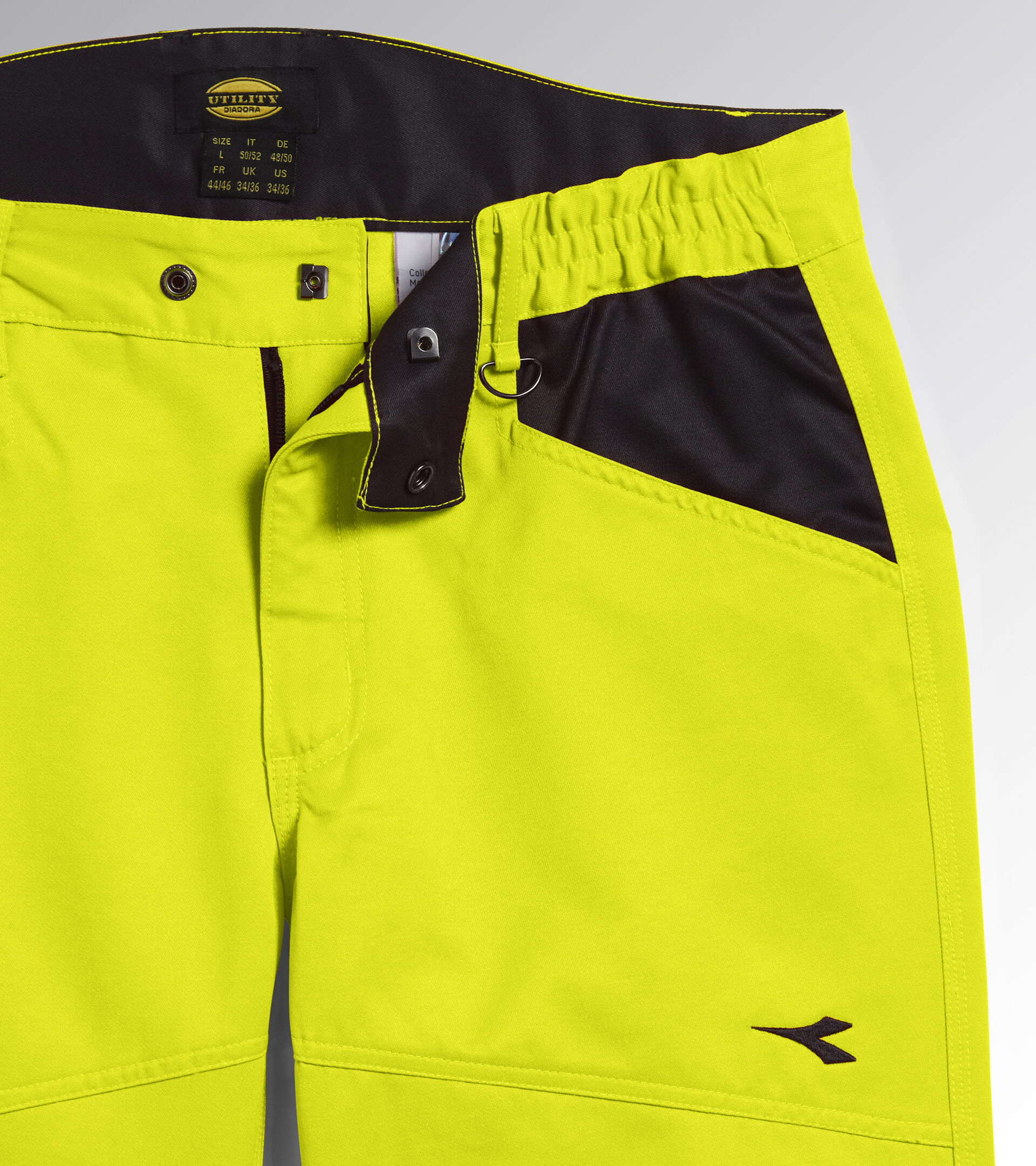 Work trousers PANT HV EN 20471:2013 2 FLUORESCENT YELLOW ISO20471 - Utility