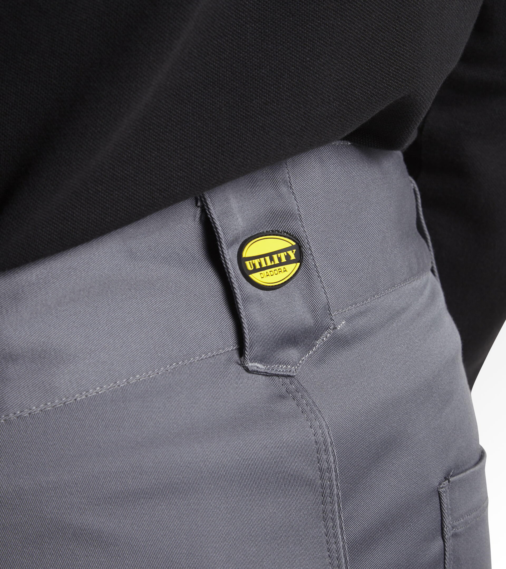 PANT STAFF STRETCH CARGO, STEEL GRAY, hi-res