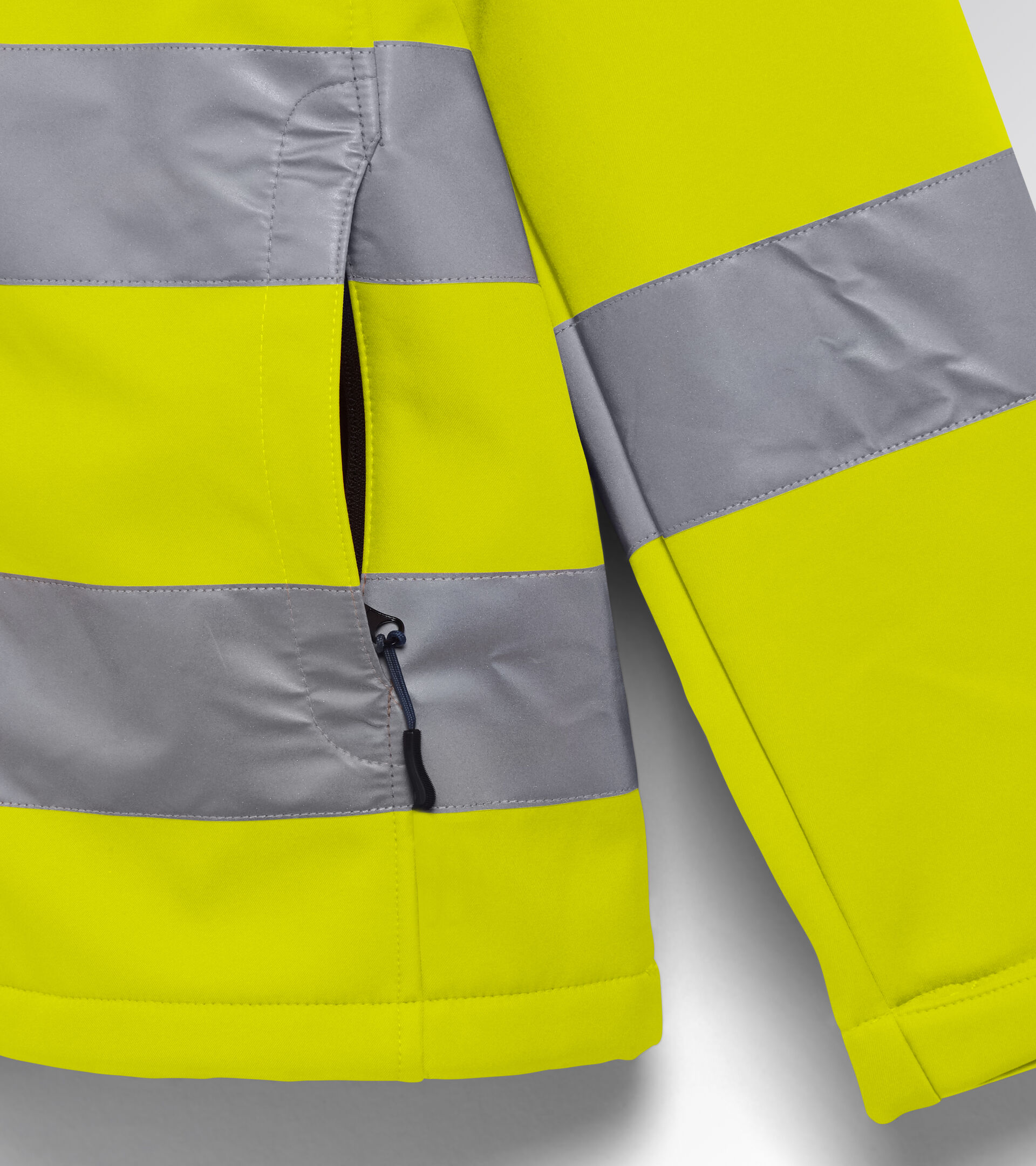 Arbeitsjacke SOFTSHELL HV 20471:2013 3 FLUORESZIEREND GELB ISO20471 - Utility