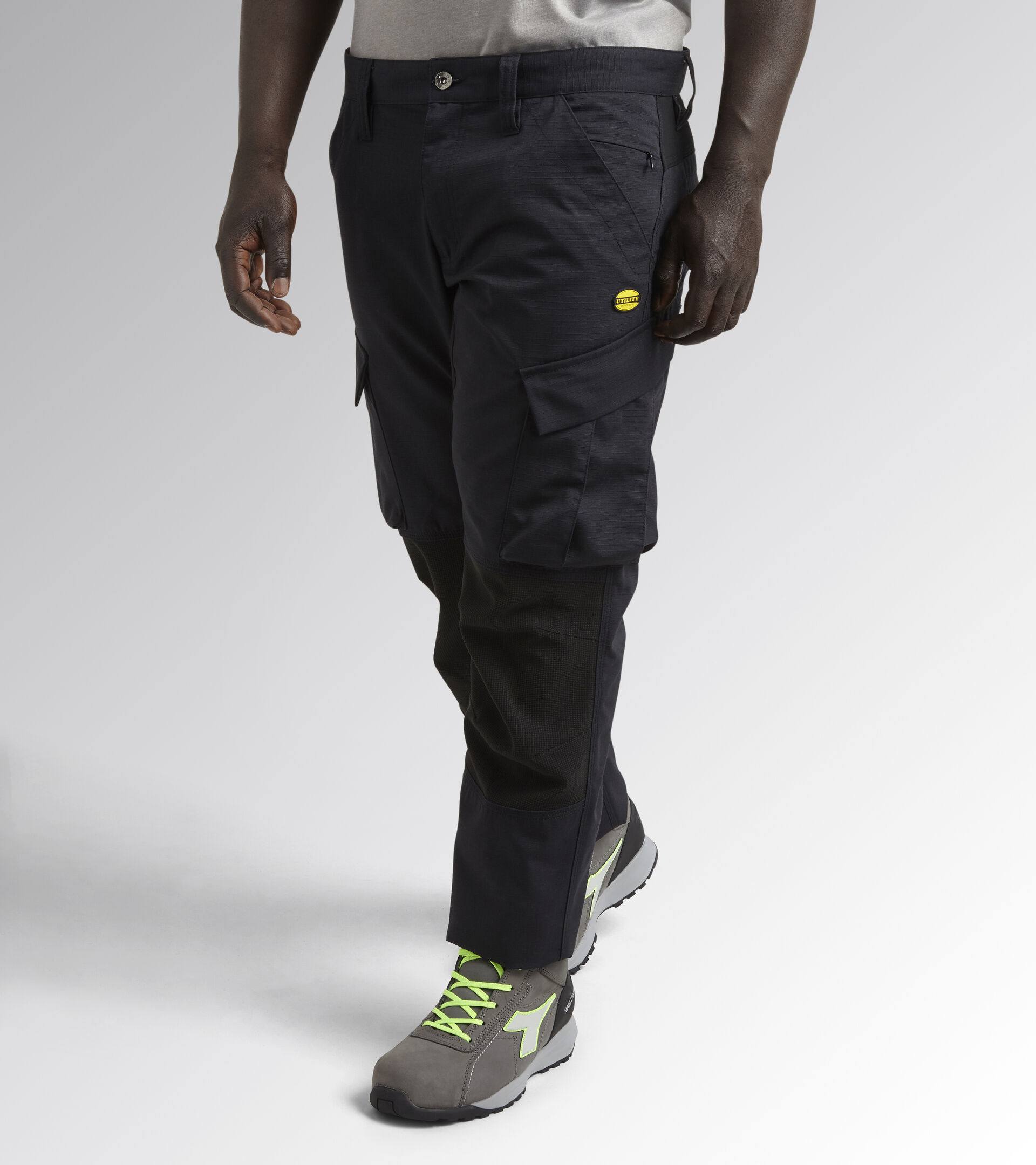 Work trousers PANT RIPSTOP CARGO BLACK - Utility
