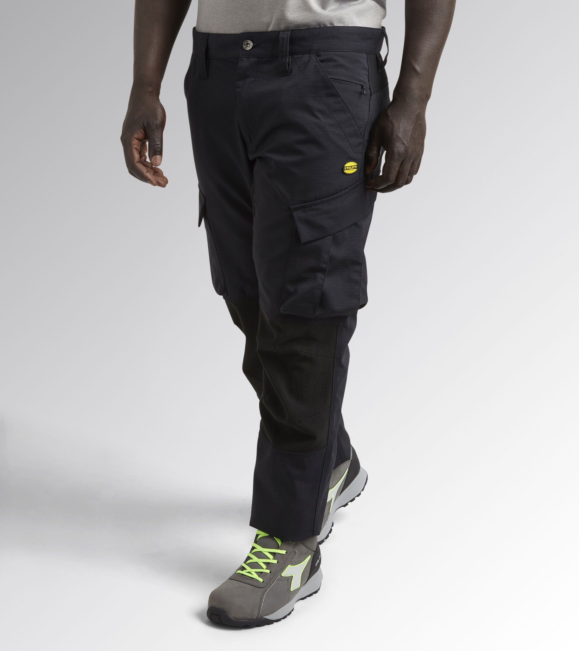 Pantalon de travail PANT RIPSTOP CARGO NOIR - Utility