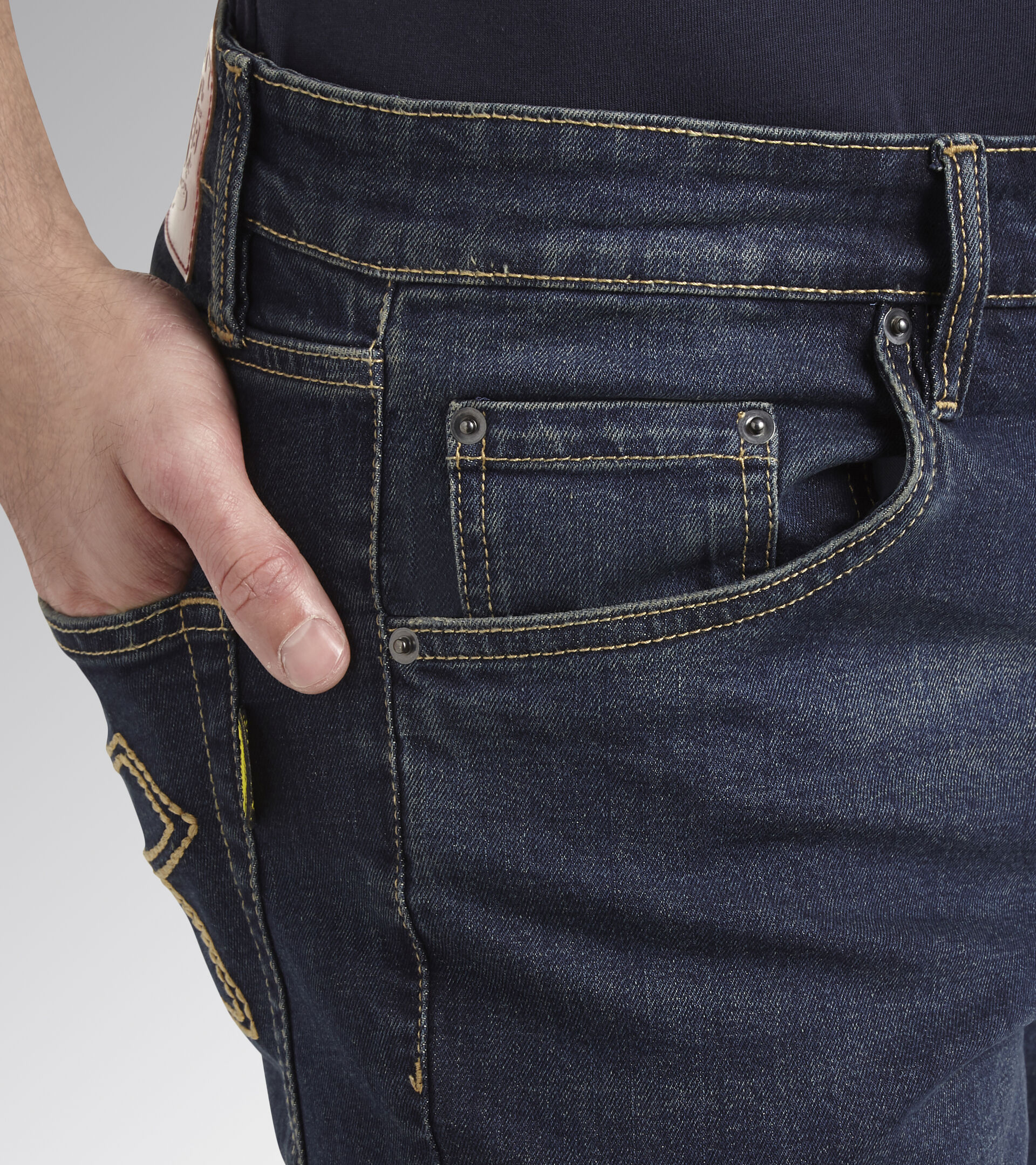 Denim work trousers PANT STONE 5 PKT DIRTY WASHING - Utility