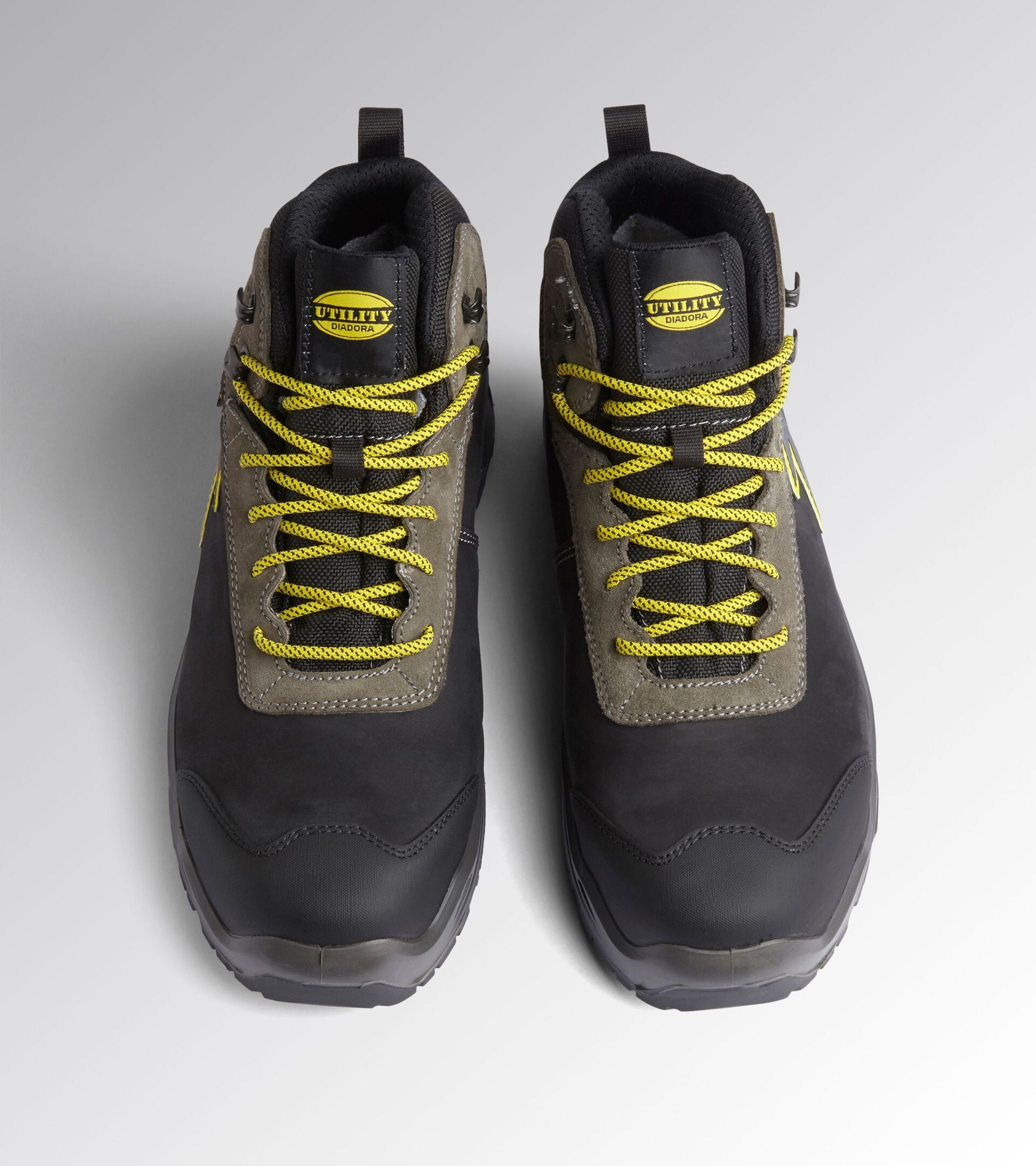 Water-repellent mid-cut S3S safety shoes SPORT DIATEX MID S7S BLACK/STEEL GRAY - Utility