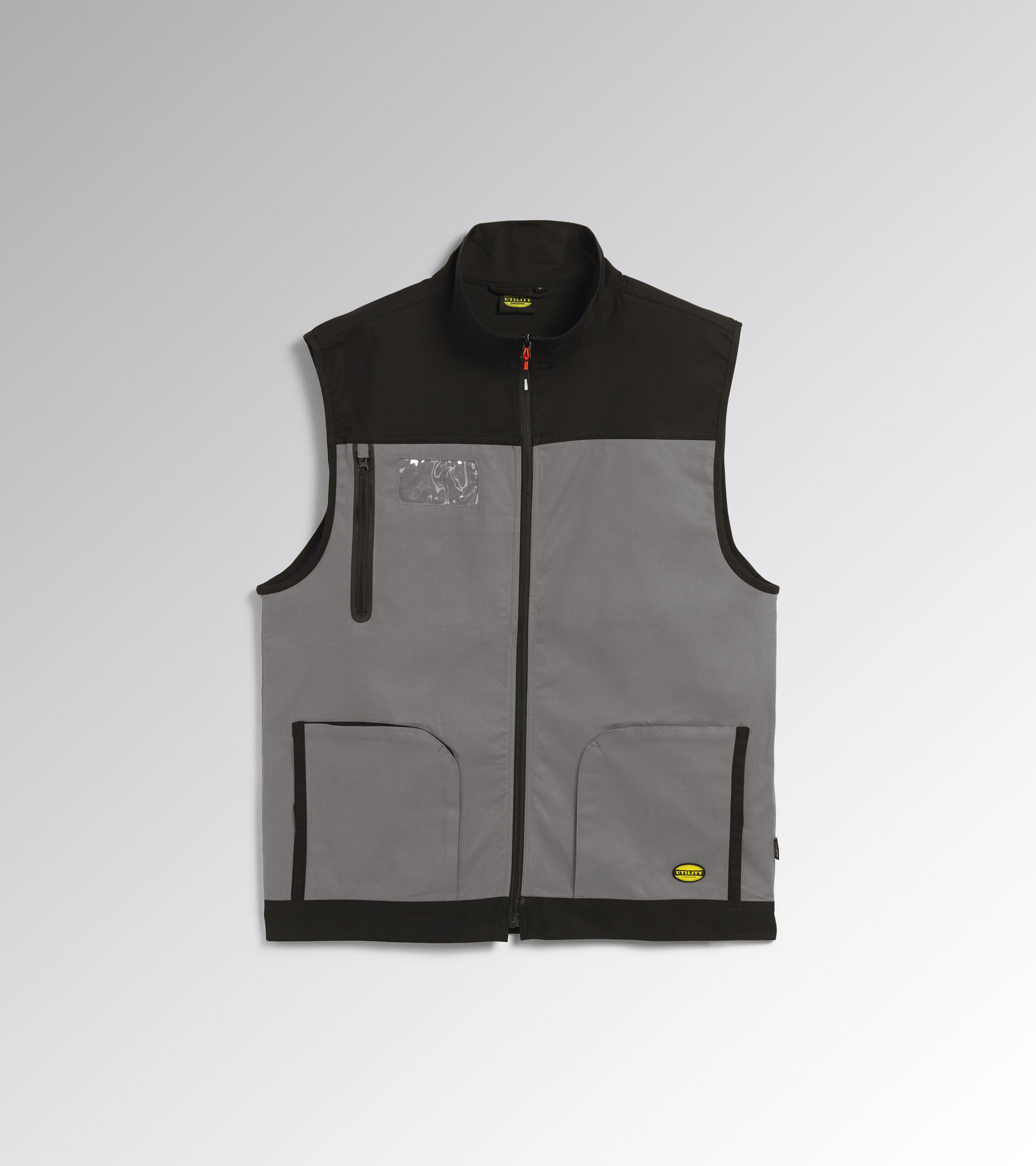 Work gilet VEST STRETCH RAIN GRAY - Utility