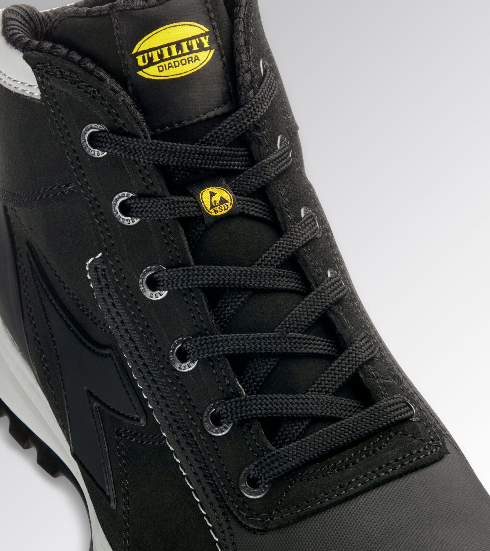 Chaussure de securit&eacute; montantes GLOVE NET MID PRO S3L FO SR HRO ESD NOIR - Utility