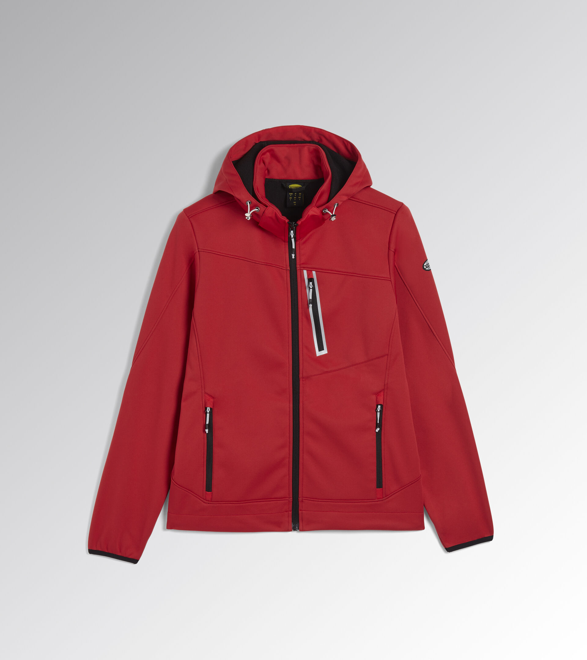 Chaqueta de trabajo SOFTSHELL ATHENA ROJO CHINO/NEGRO - Utility