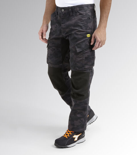 PANT RIPSTOP CARGO CAMO, GRAY CAMOUFLAGE Work trousers PANT RIPSTOP CARGO CAMO GRAY CAMOUFLAGE - Utility