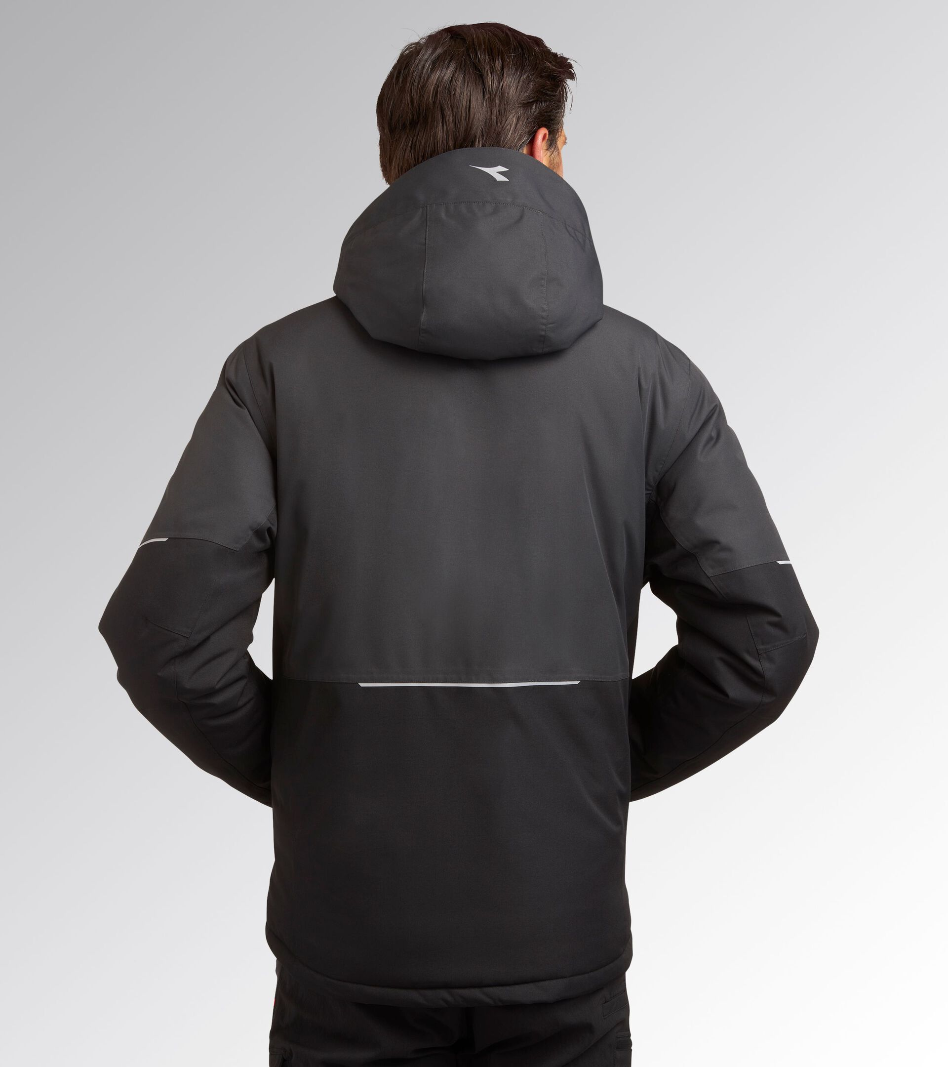 Work jacket PADDED JACKET HYBRID TACTIC BLACK - Utility