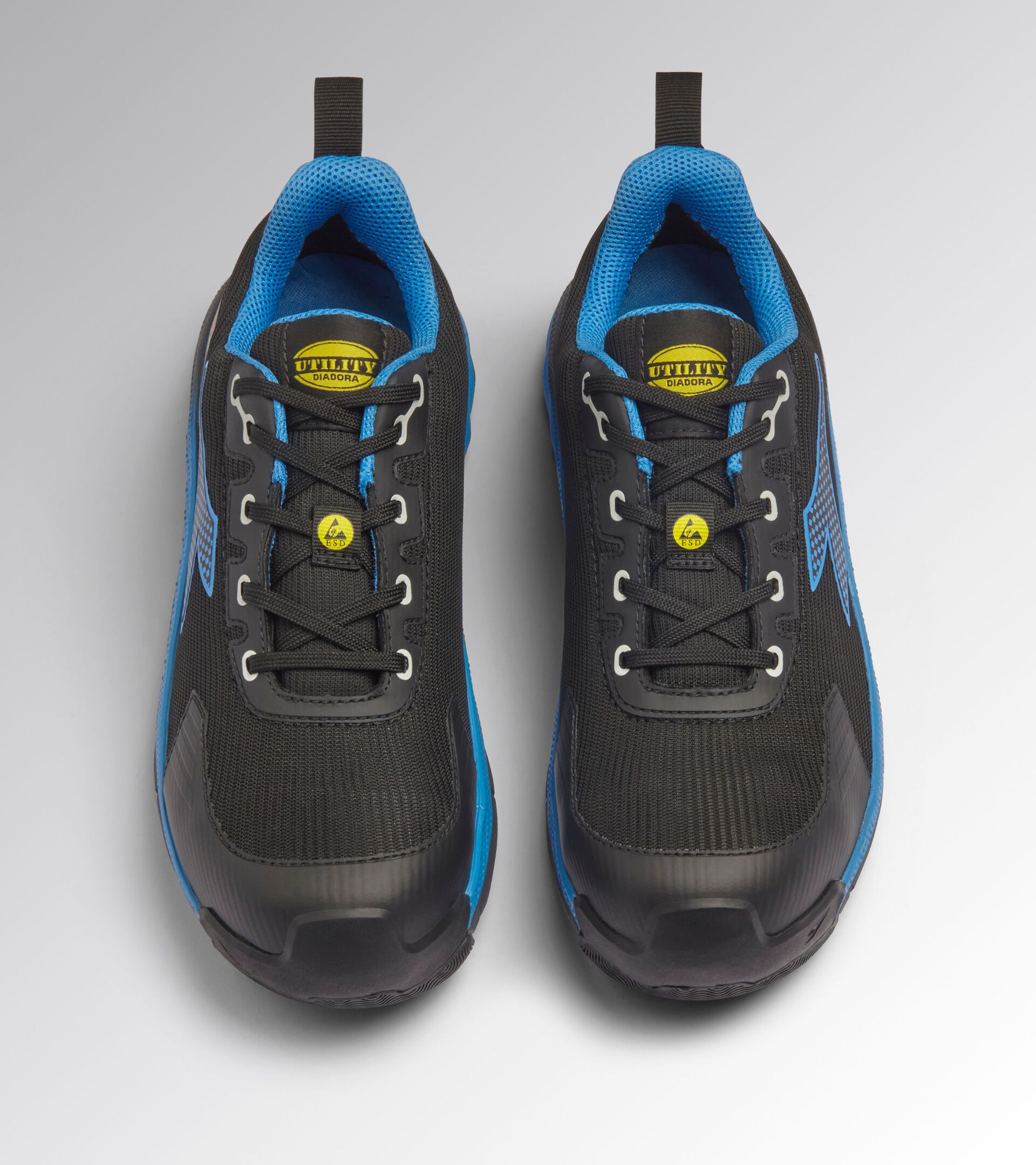 Low safety shoe VORTEX DA2 LOW S3S SC SR HRO ESD BLACK/IMPERIAL BLUE - Utility