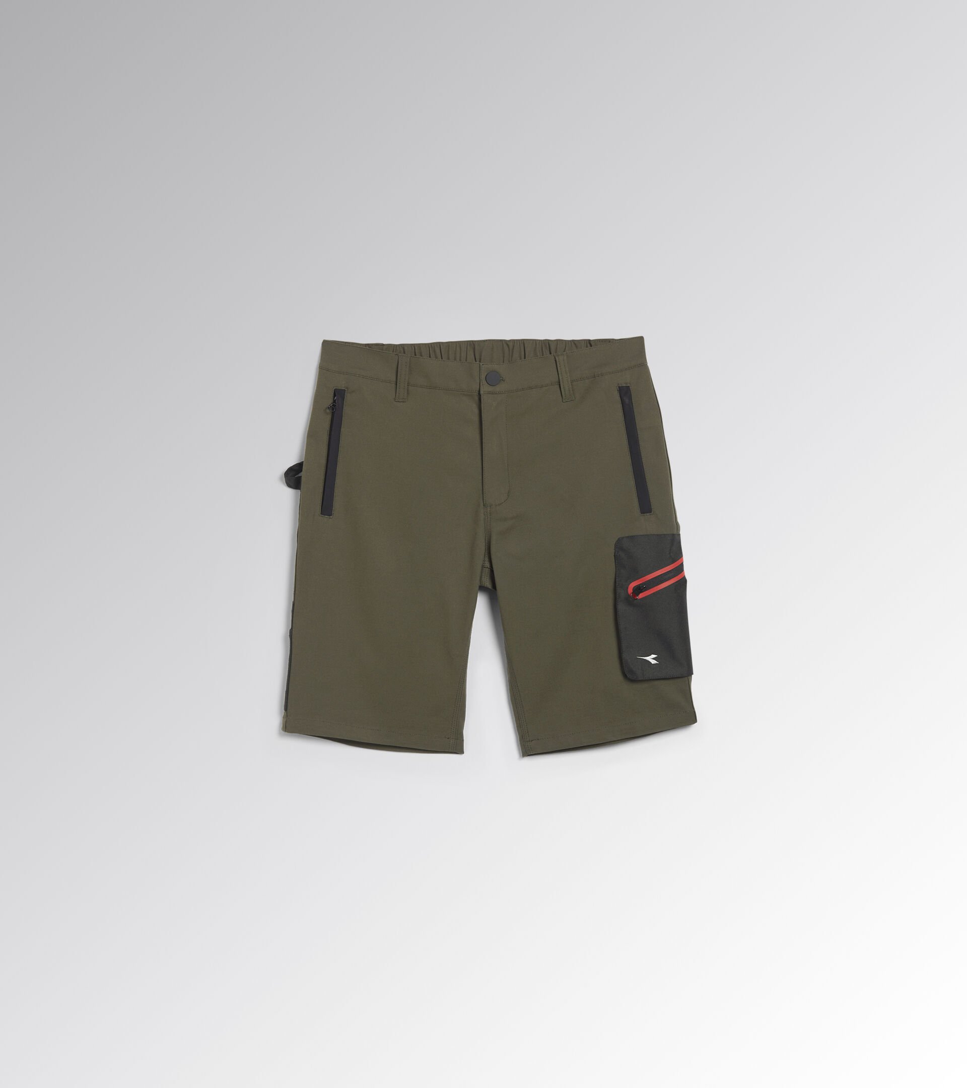 Bermuda work shorts BERMUDA STRETCH FOREST NIGHT - Utility