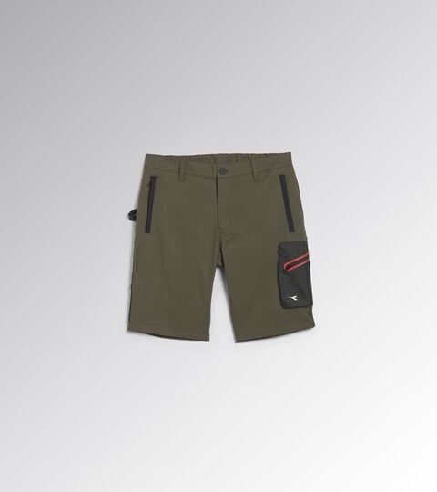 Arbeits-Bermuda-Shorts BERMUDA STRETCH WALDGRUN - Utility