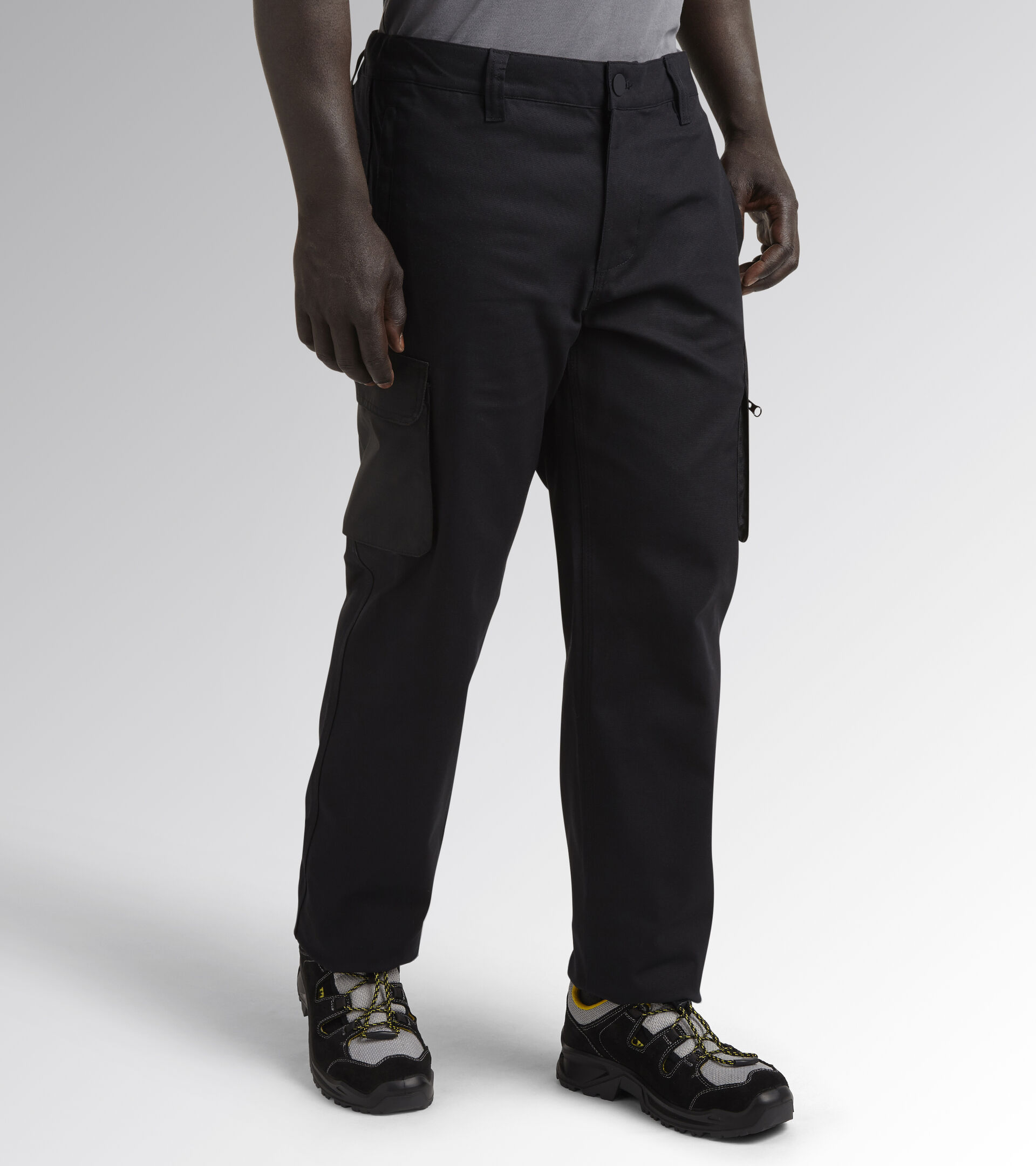 Work trousers PANT STRETCH CARGO BLACK - Utility