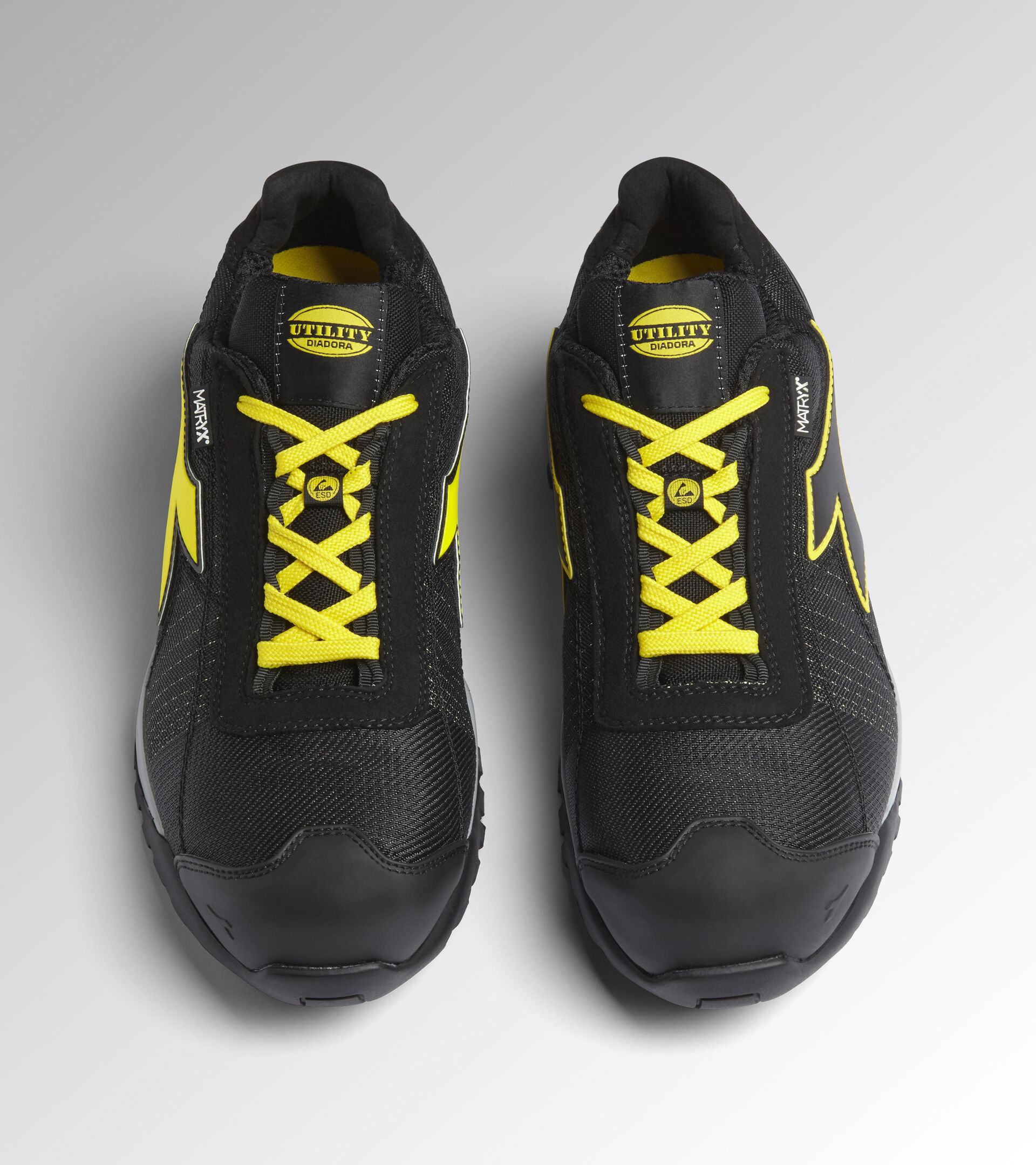GLOVE MDS MTX LOW S1P HRO SRC ESD, BLACK/YELLOW, hi-res