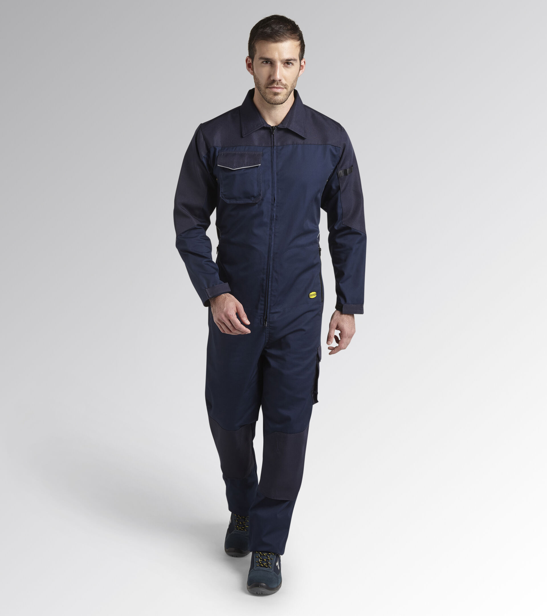 Mono de trabajo COVERALL POLY AZUL CHAQUETON - Utility