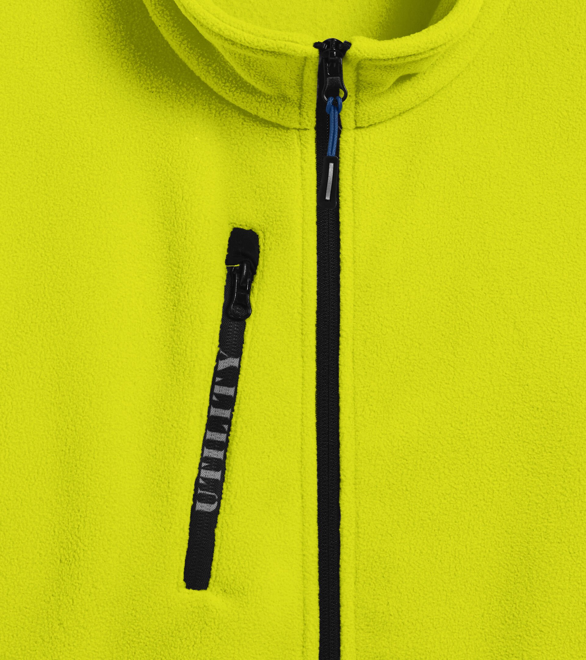 Arbeits-Sweater SWEAT PILE HV 20471:2013 3 FLUORESZIEREND GELB ISO20471 - Utility