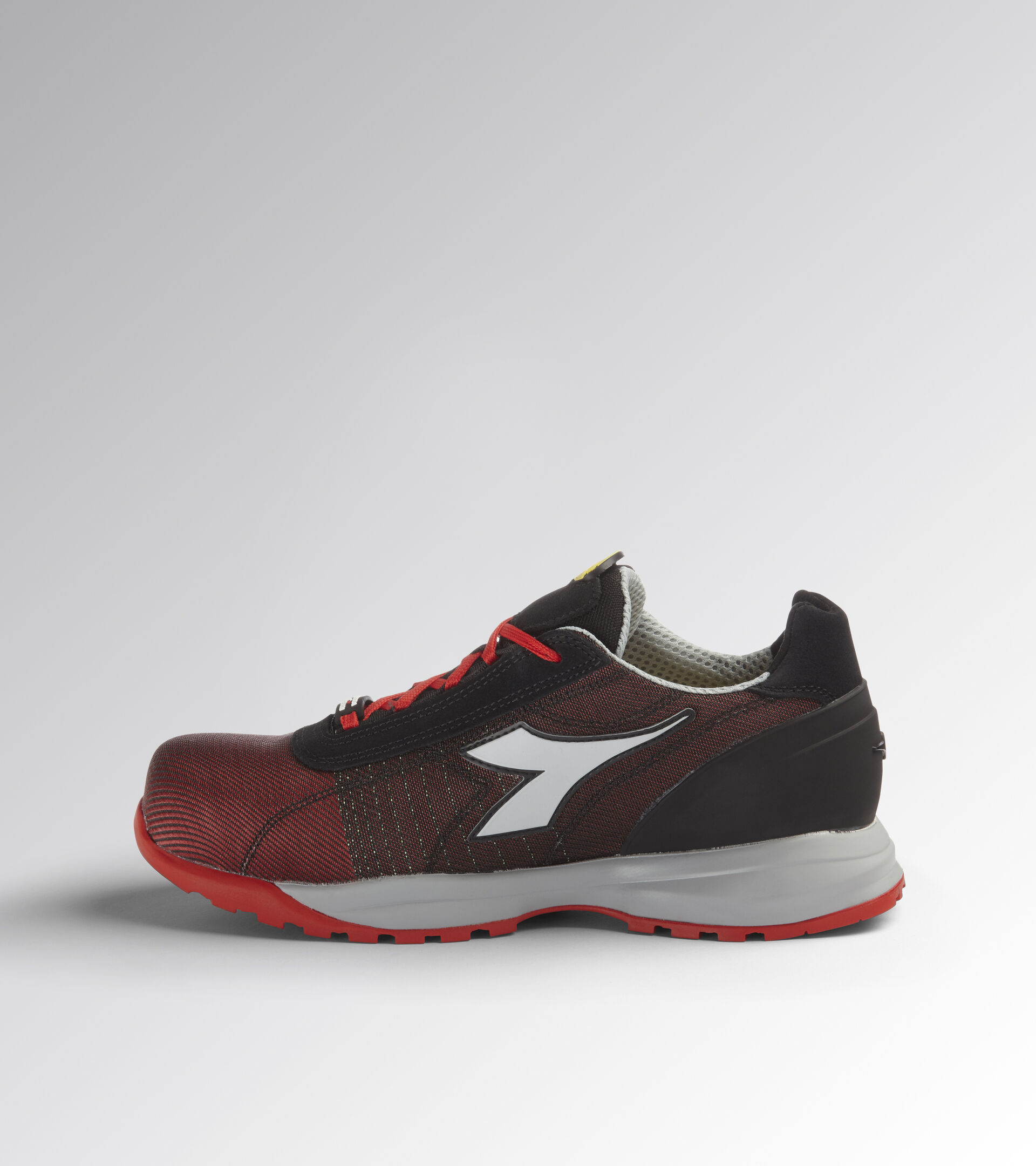 GLOVE MDS MATRYX LOW S1P HRO SRC, POPPY RED/GRAY, hi-res