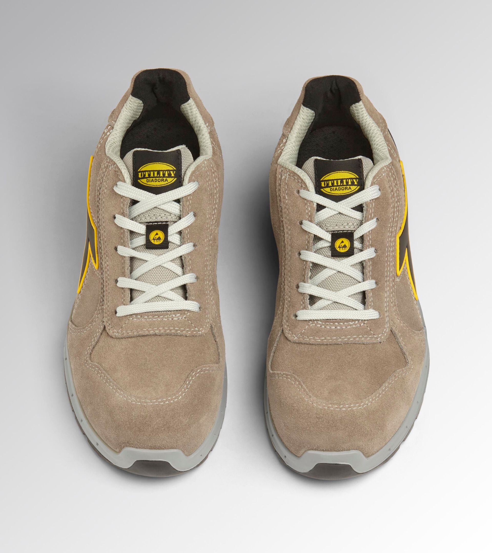 Low-top S3S safety shoes RUN A.BOX LOW S3S FO SR ESD WIND GRAY/WIND GRAY - Utility