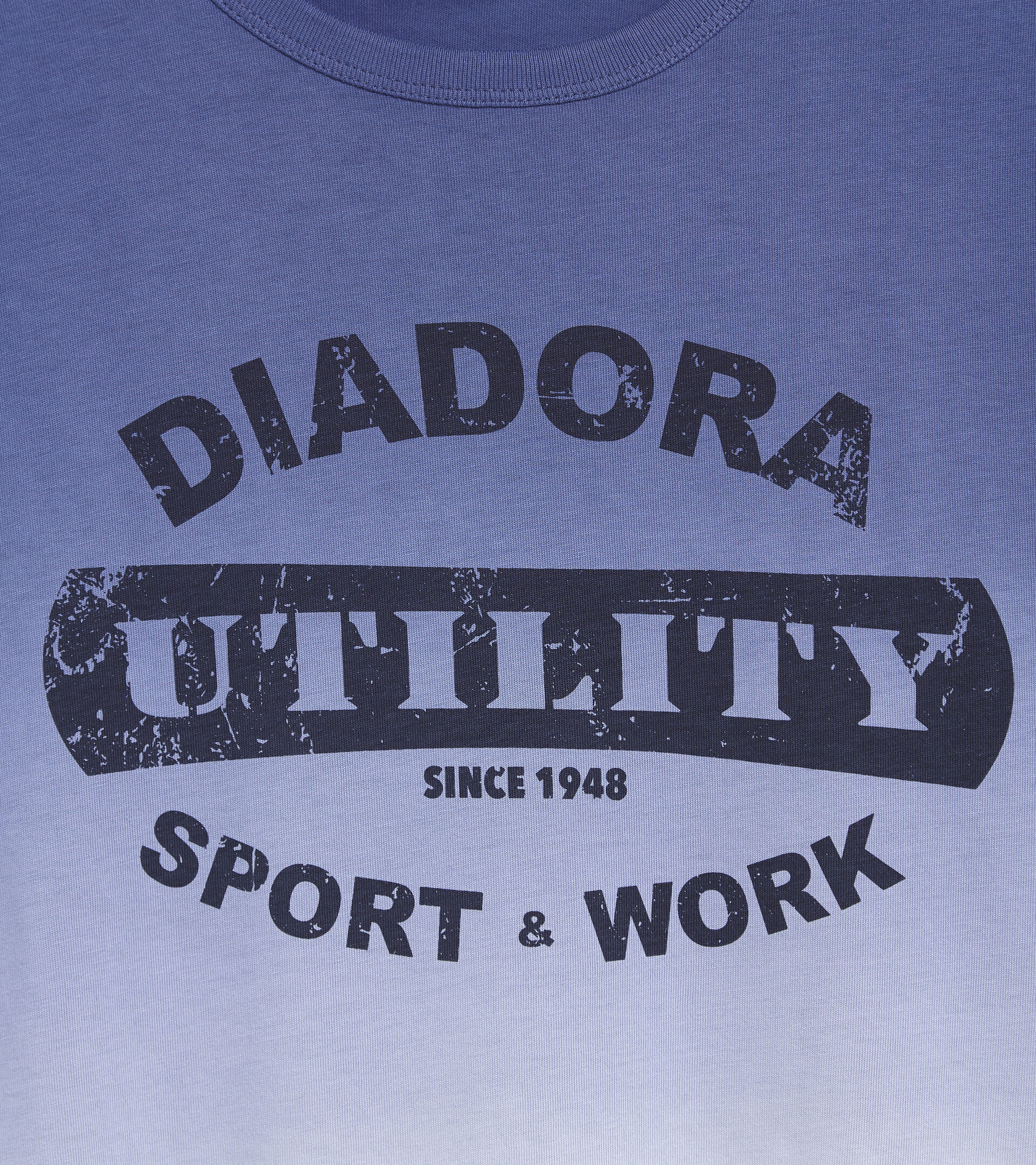 T-SHIRT DEEP DYED, GRIS PLEUROTE, hi-res
