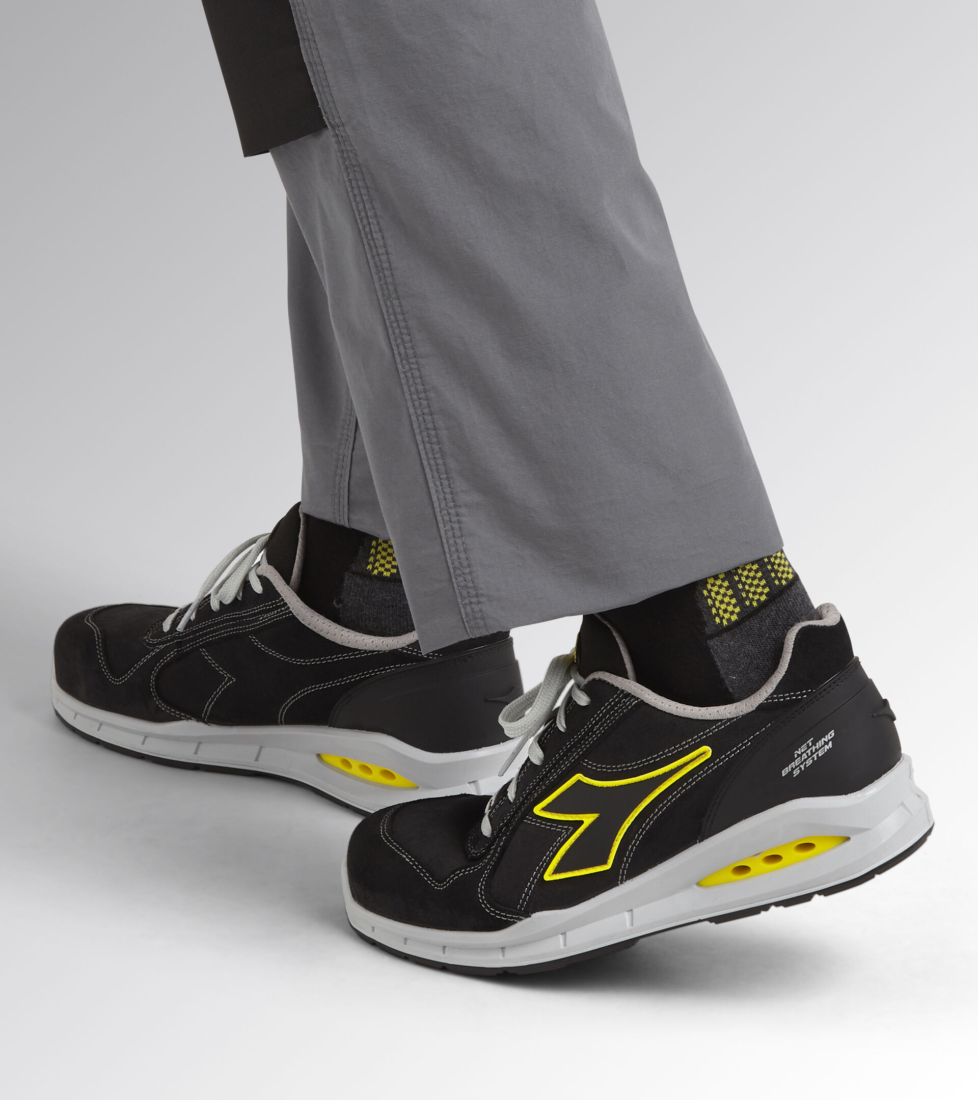 RUN NET AIRBOX LOW S3 SRC, BLACK/BLACK, hi-res