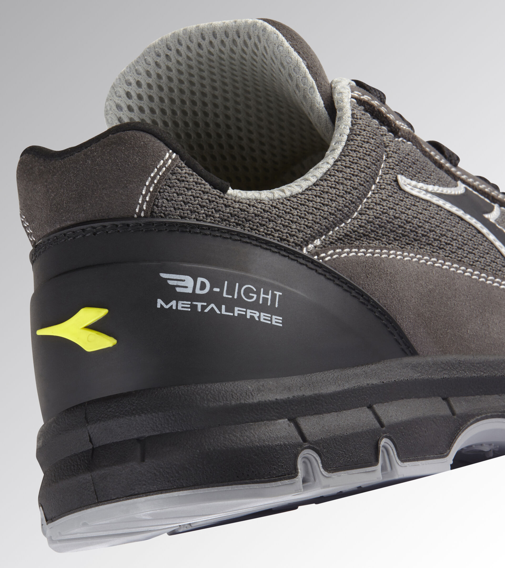 Scarpa antinfortunistica bassa RUN TEXT LOW MET FREE S1PL FO SR ESD GRIGIO ACIAIO/GRIGO ANTRACITE - Utility