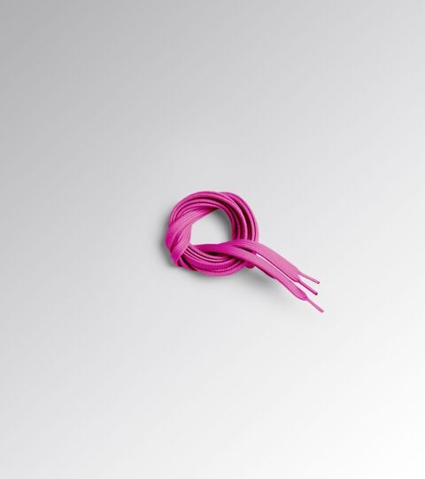 Laces for Utility shoes FLAT LACES THERMO 120 VIOLET RASPBERRY - Utility