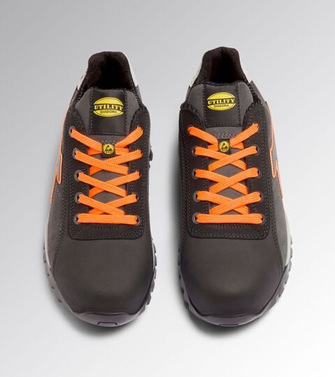 Low safety shoe GLOVE NET LOW PRO S3L FO SR HRO ESD ASPHALT/ORANGE FLUO - Utility