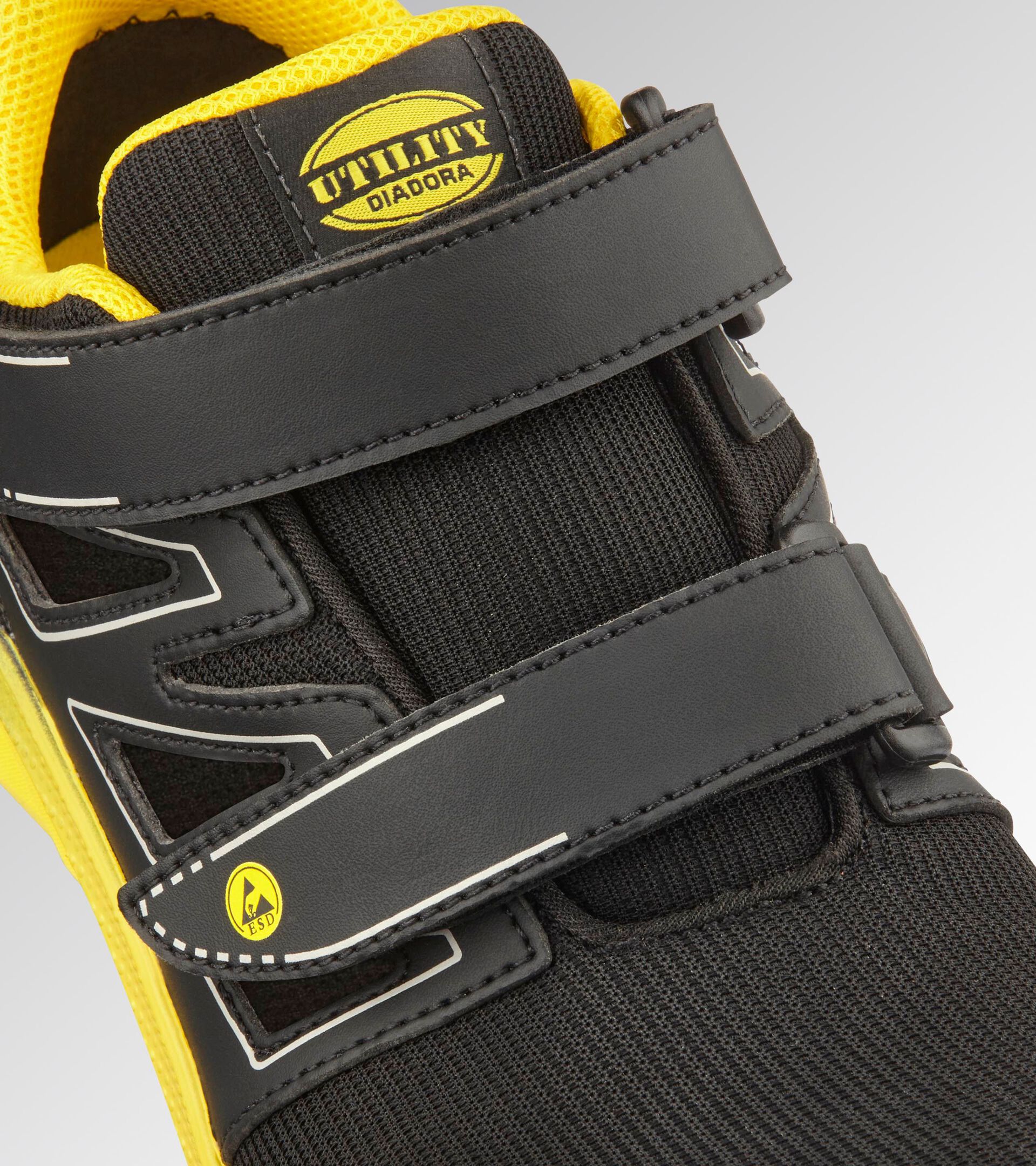 Sandale de travail VORTEX DA2 SANDAL S1PS SC SR HRO ESD NOIR/JAUNE UTILITY - Utility