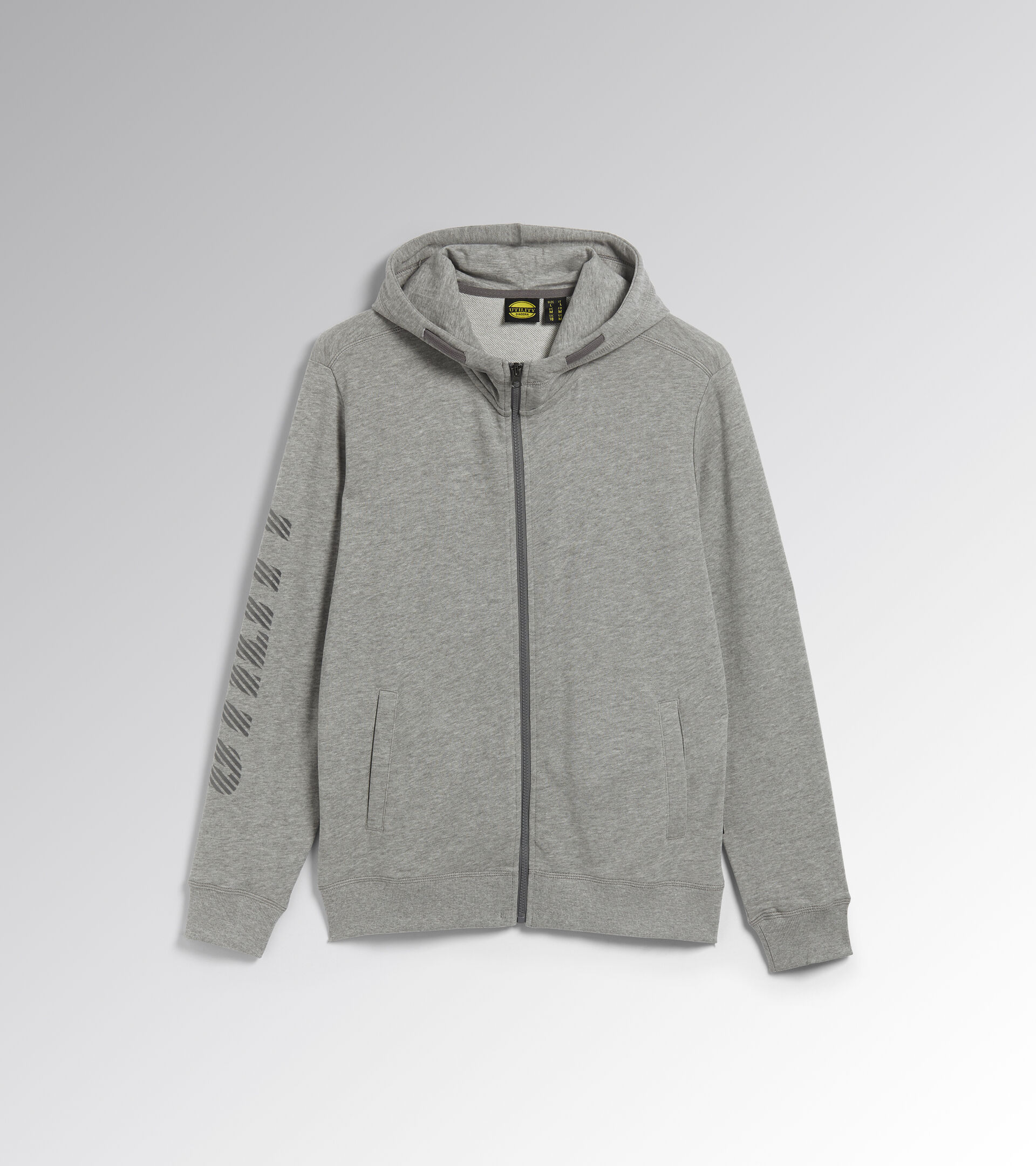 SWEATSHIRT THUNDER, LIGHT MIDDLE GREY MELANGE, hi-res